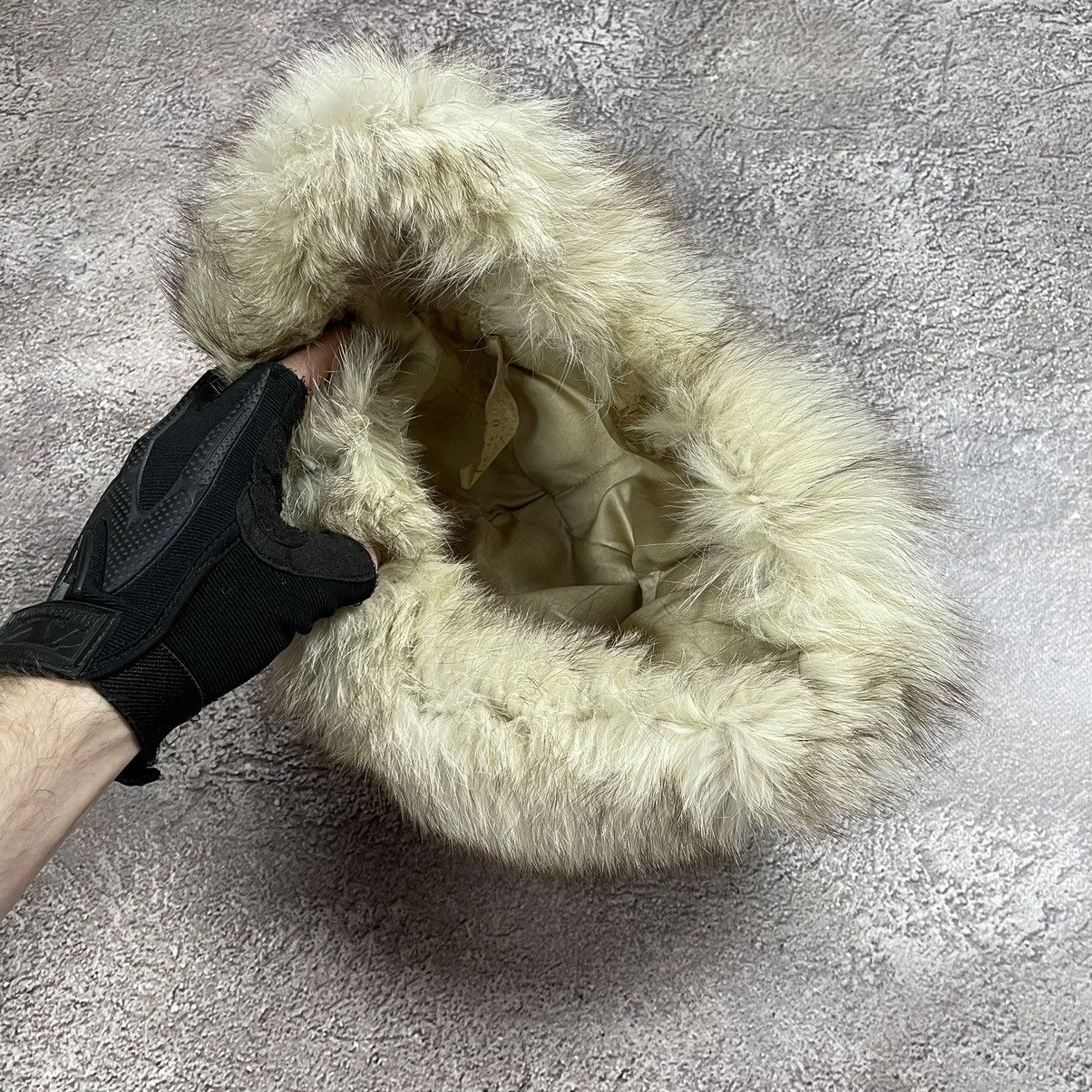 Vintage Vintage 90s Mohair Beanie Ushanka Faux Fur Grunge Relaxed OS Size ONE SIZE - 4 Thumbnail