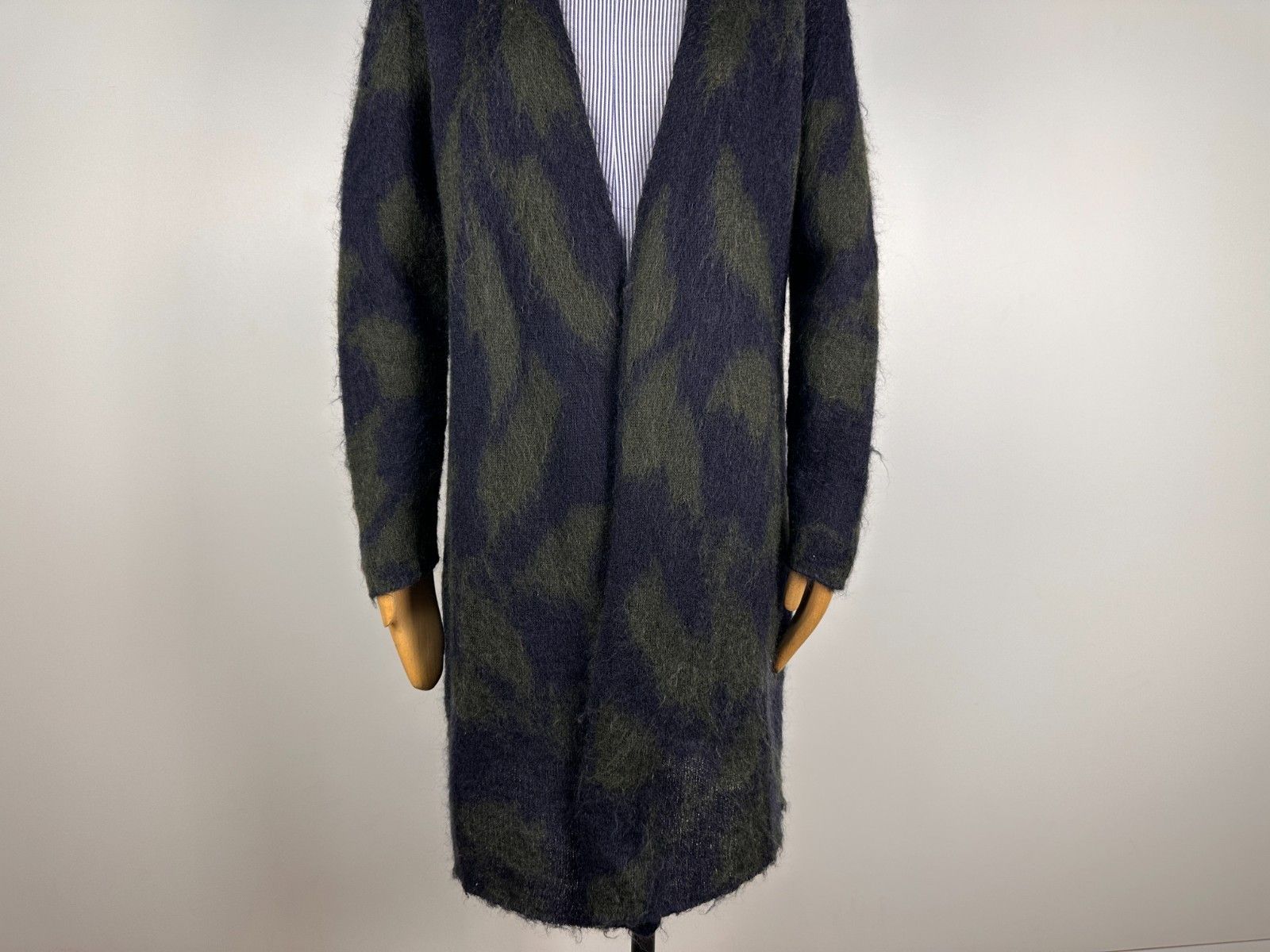 Cos COS Mohair Wool Blend Animal Print Long Cardigan Size XS Size XS / US 0-2 / IT 36-38 - 3 Thumbnail