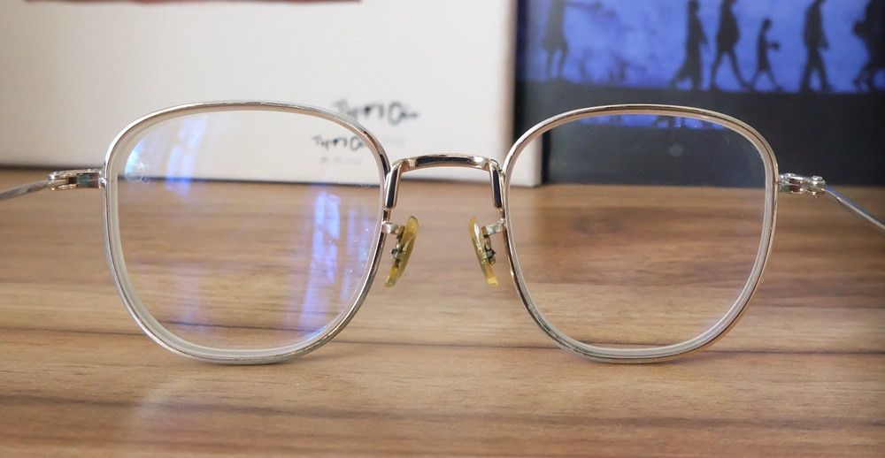 Japanese Brand V Eyewear "Atka" Glasses Size ONE SIZE - 7 Thumbnail