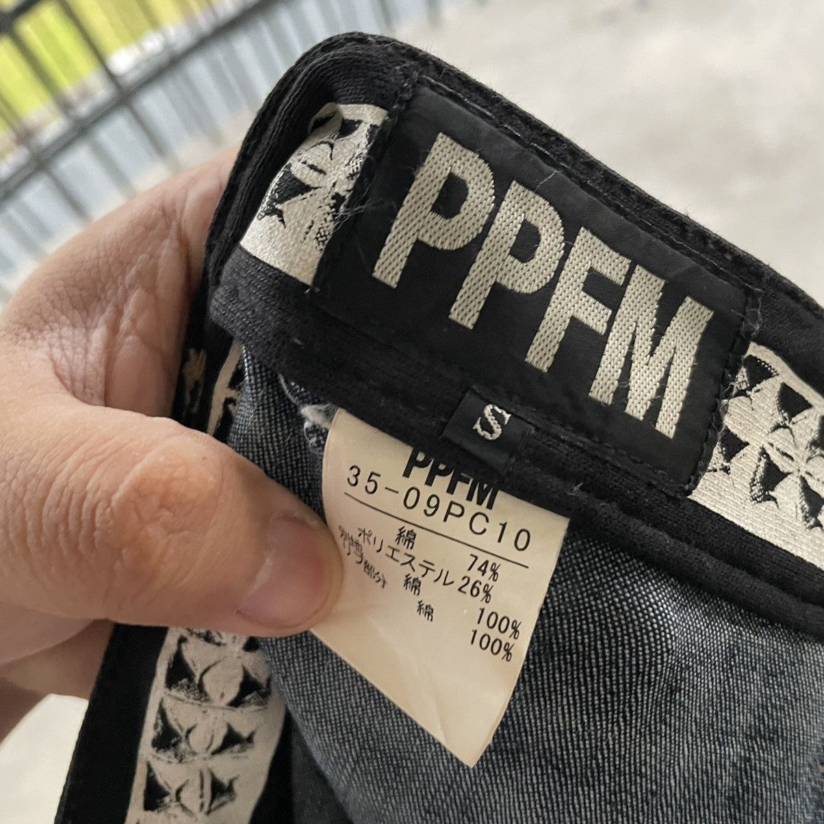 PPFM Vintage PPFM Bondage J Curve Cut Punk LGB Style Denim Size US 31 - 6 Thumbnail