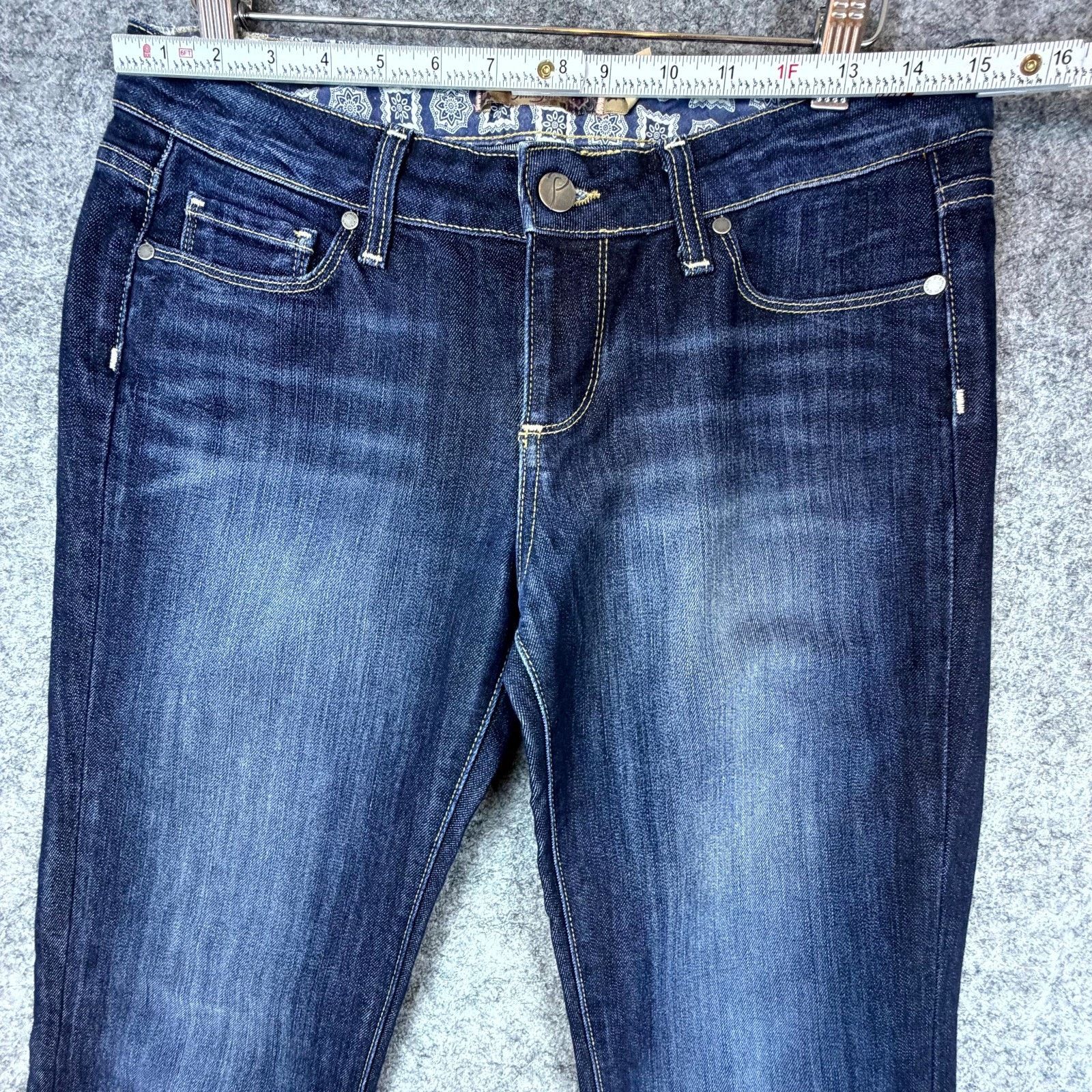 Paige Paige Laurel Canyon Jeans Womens 30 Flare Bootcut Leg Size 30" / US 8 / IT 44 - 3 Thumbnail