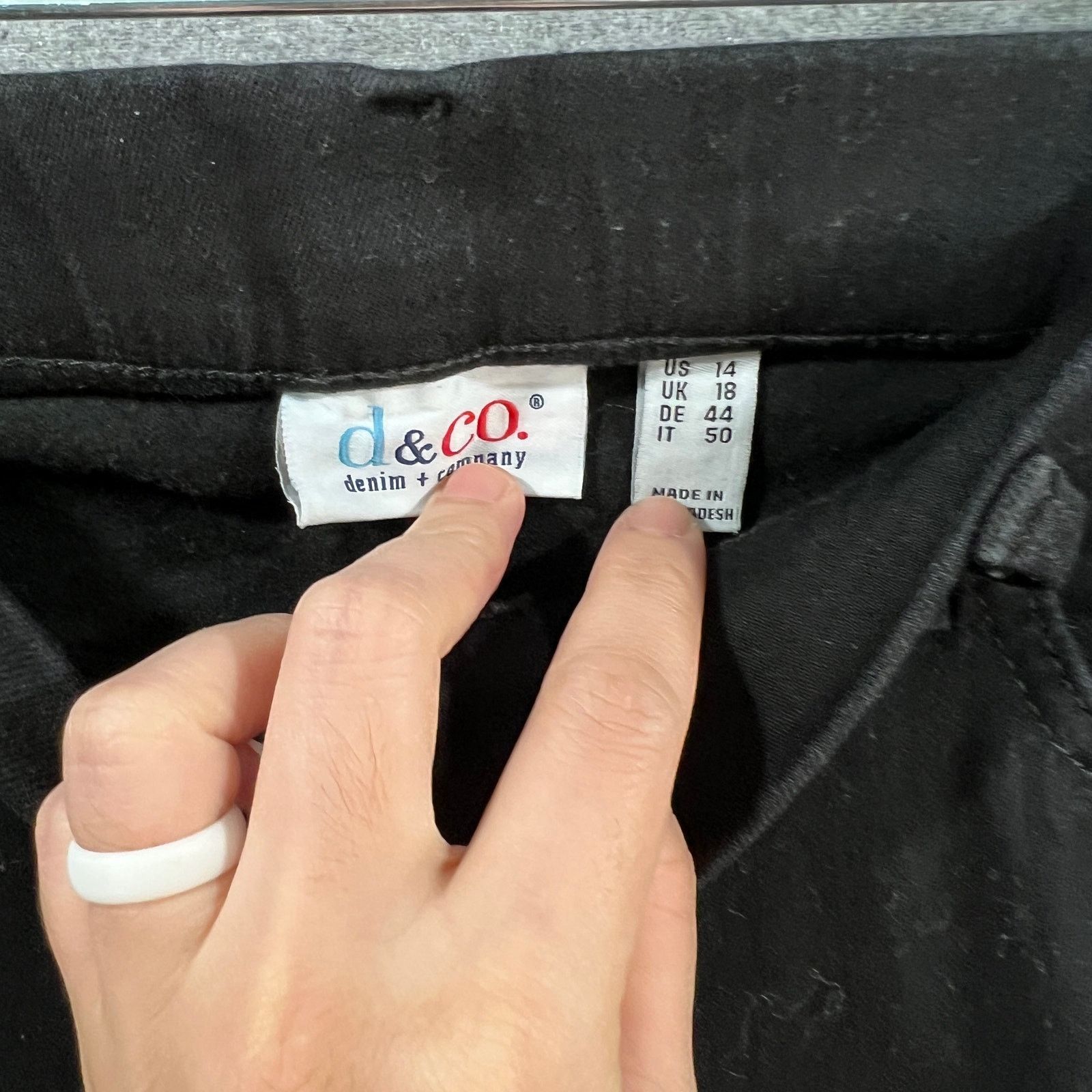 Other Denim & Co. Cozy Touch Denim Regular Girlfriend Jean Size 36" / US 14 / IT 50 - 3 Thumbnail