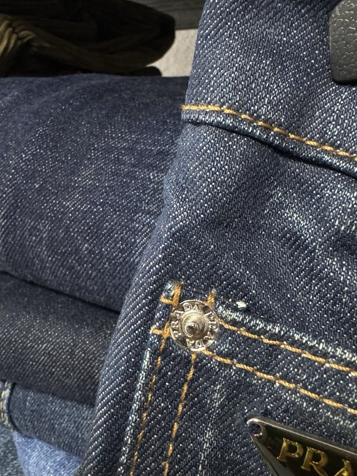 Prada PRADA Milano Indigo Wash Denim Jeans Straight Fit Made Italy Size US 31 - 13 Thumbnail