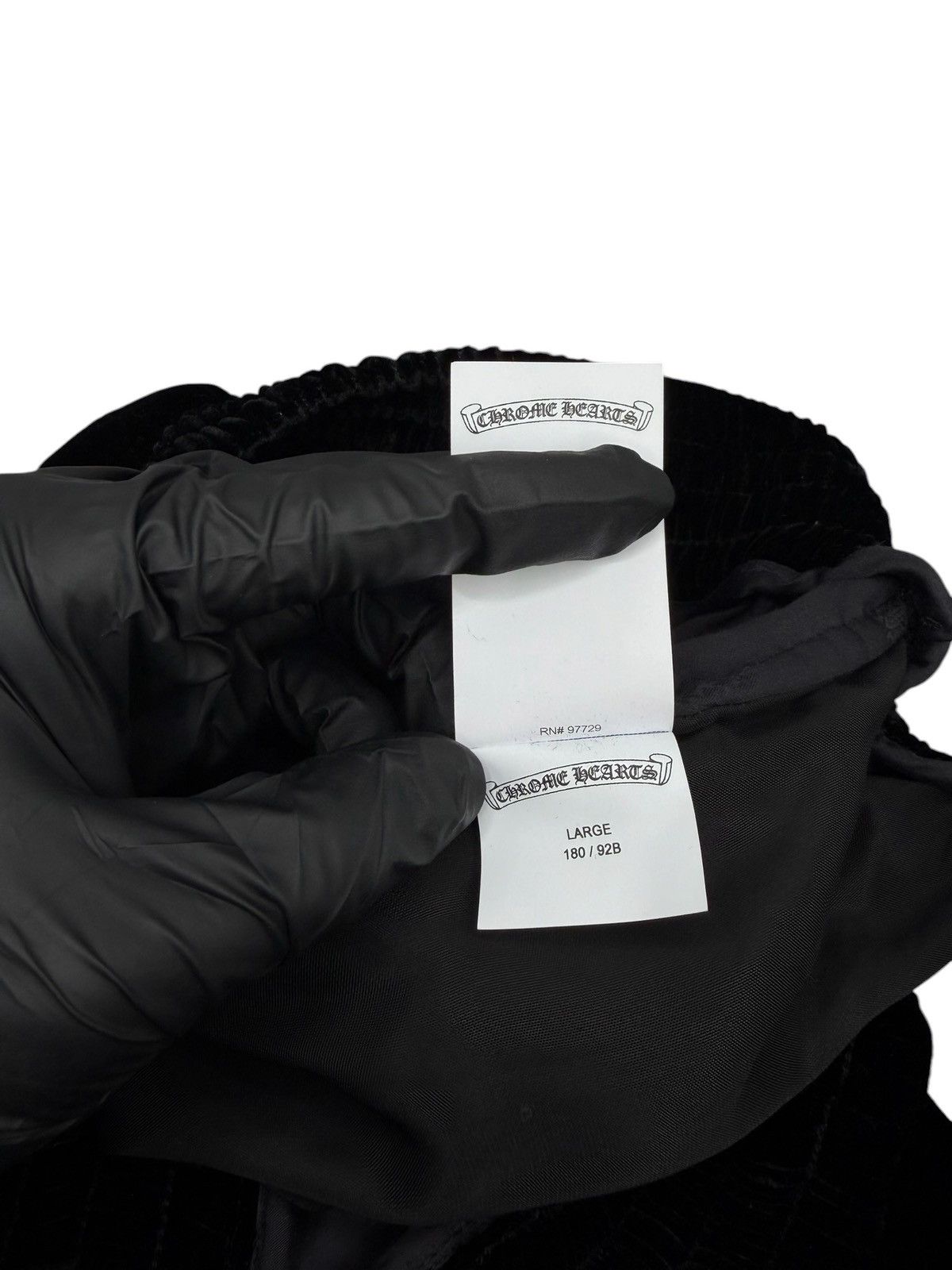Chrome Hearts Chrome Hearts Black Velour Pants Large Size US 34 / EU 50 - 8 Thumbnail