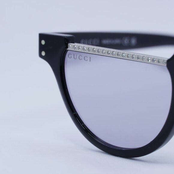 Gucci Gucci GG1368S 001 Sunglasses Black Oval Frame -Lowest Price! Size ONE SIZE - 4 Thumbnail