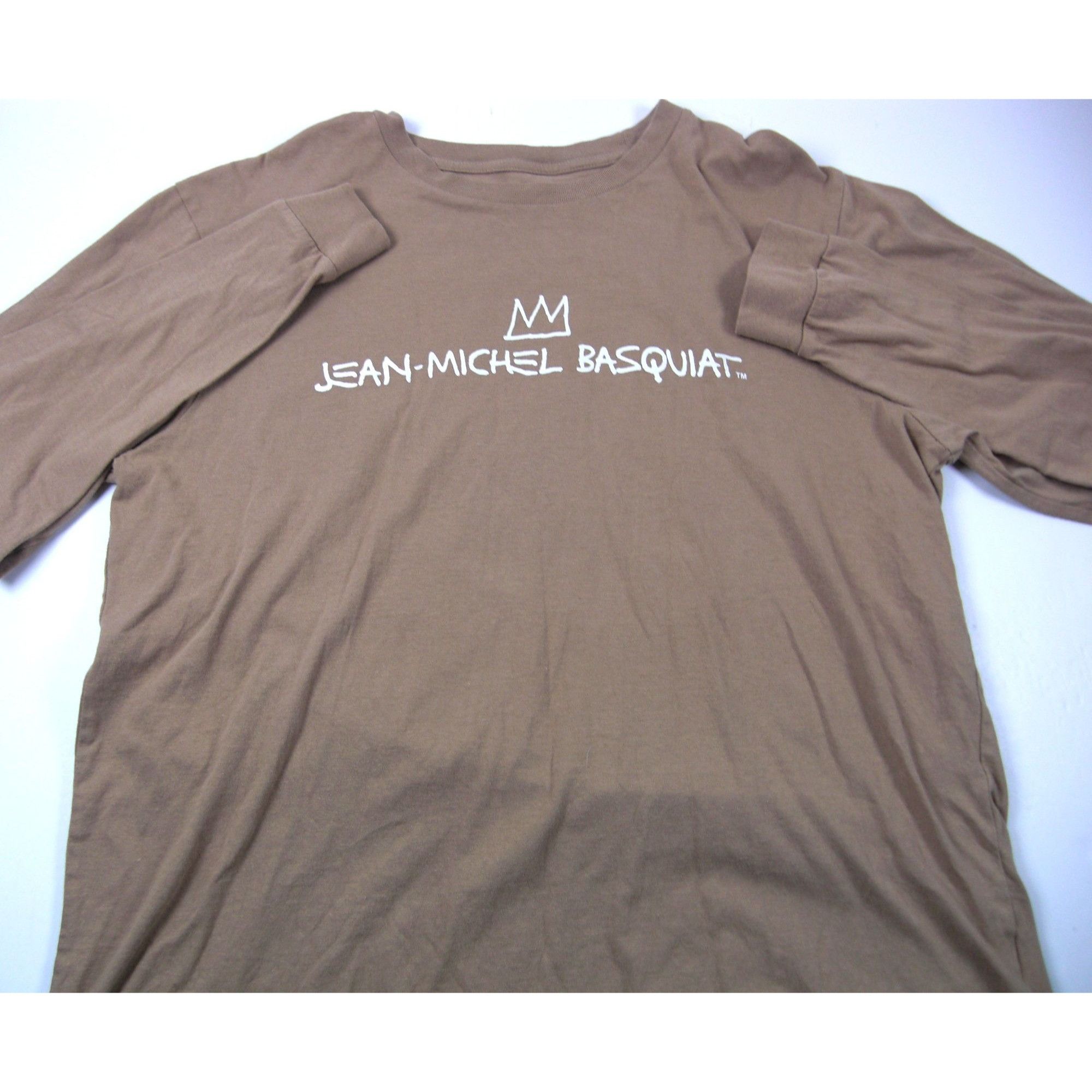 Gap GAP x Jean-Michel Basquiat Size Medium Brown Cotton Long Sle Size US M / EU 48-50 / 2 - 1 Thumbnail
