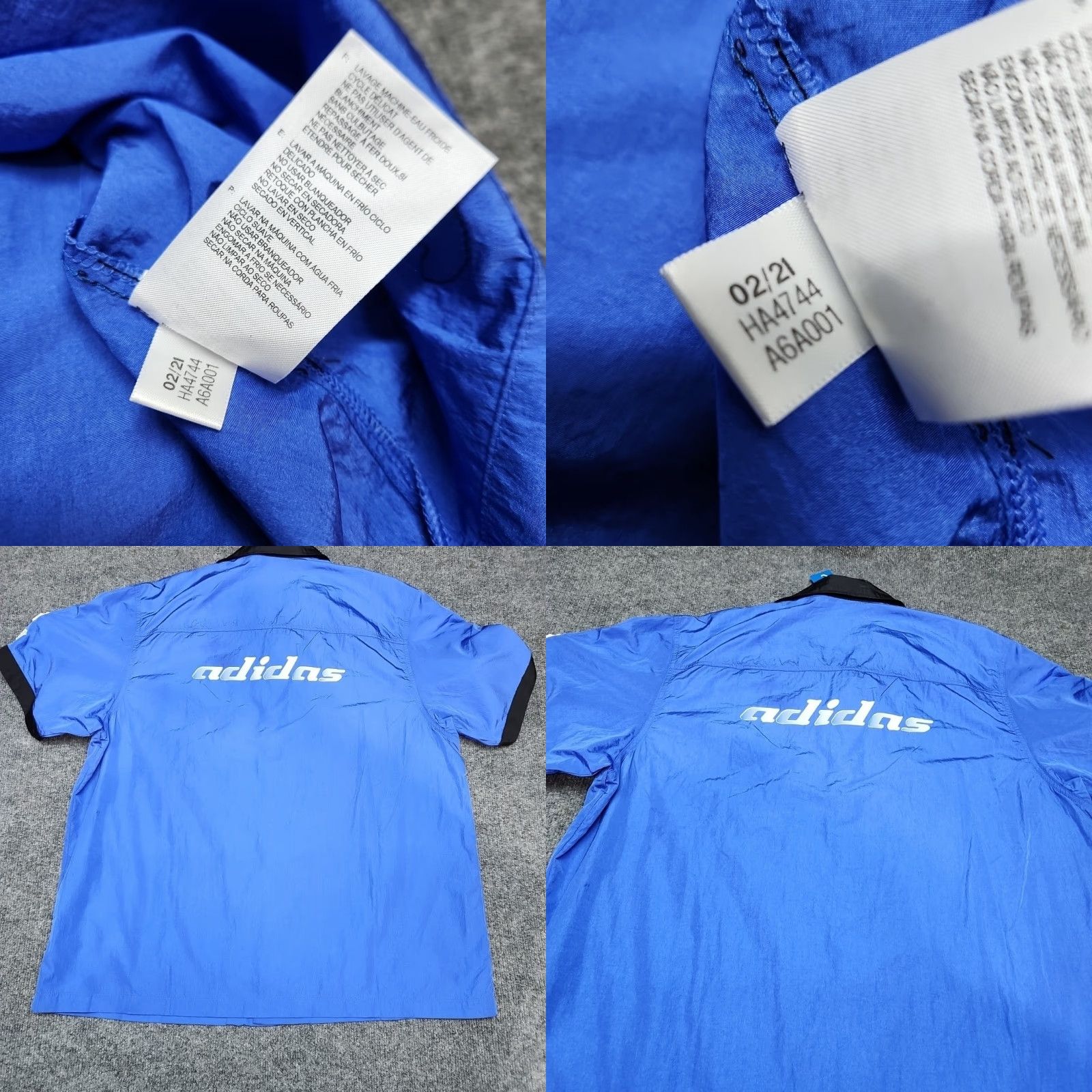 Adidas Adidas Originals Bowling Shirt Men XL Blue Black XTGP Snap Button NWT Size US XL / EU 56 / 4 - 11 Thumbnail