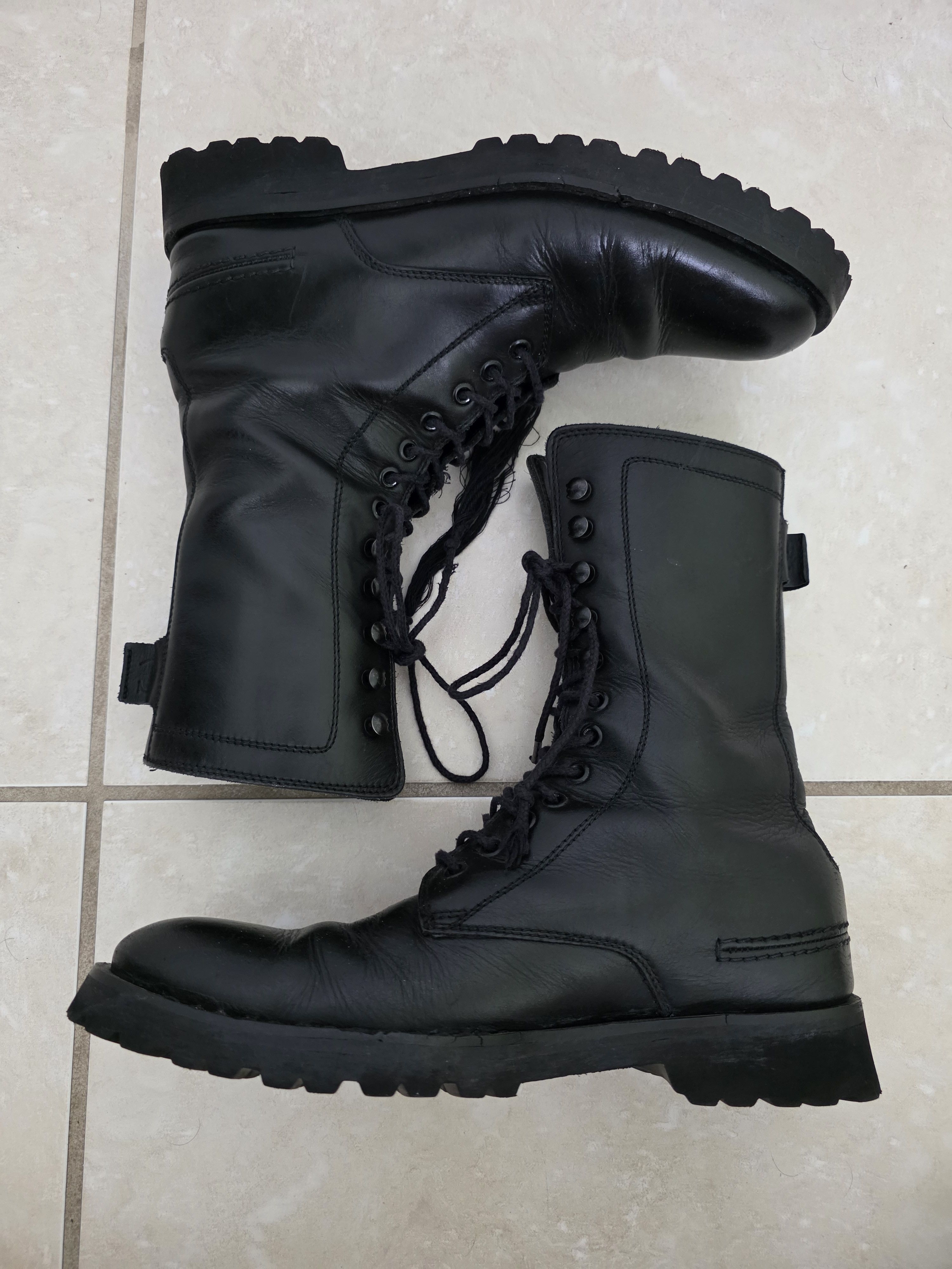 Dior Dior Homme AW04 VOTC Combat Boots Sz 40 Size US 7 / EU 40 - 5 Thumbnail