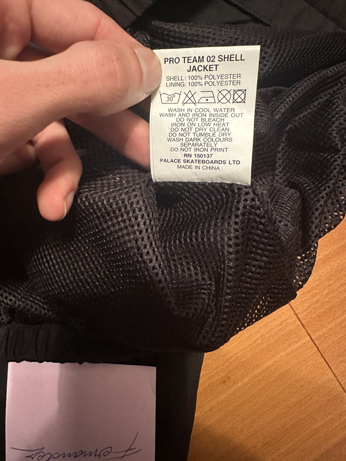 Palace Palace Team 02 Shell Jacket black Size US S / EU 44-46 / 1 - 6 Thumbnail
