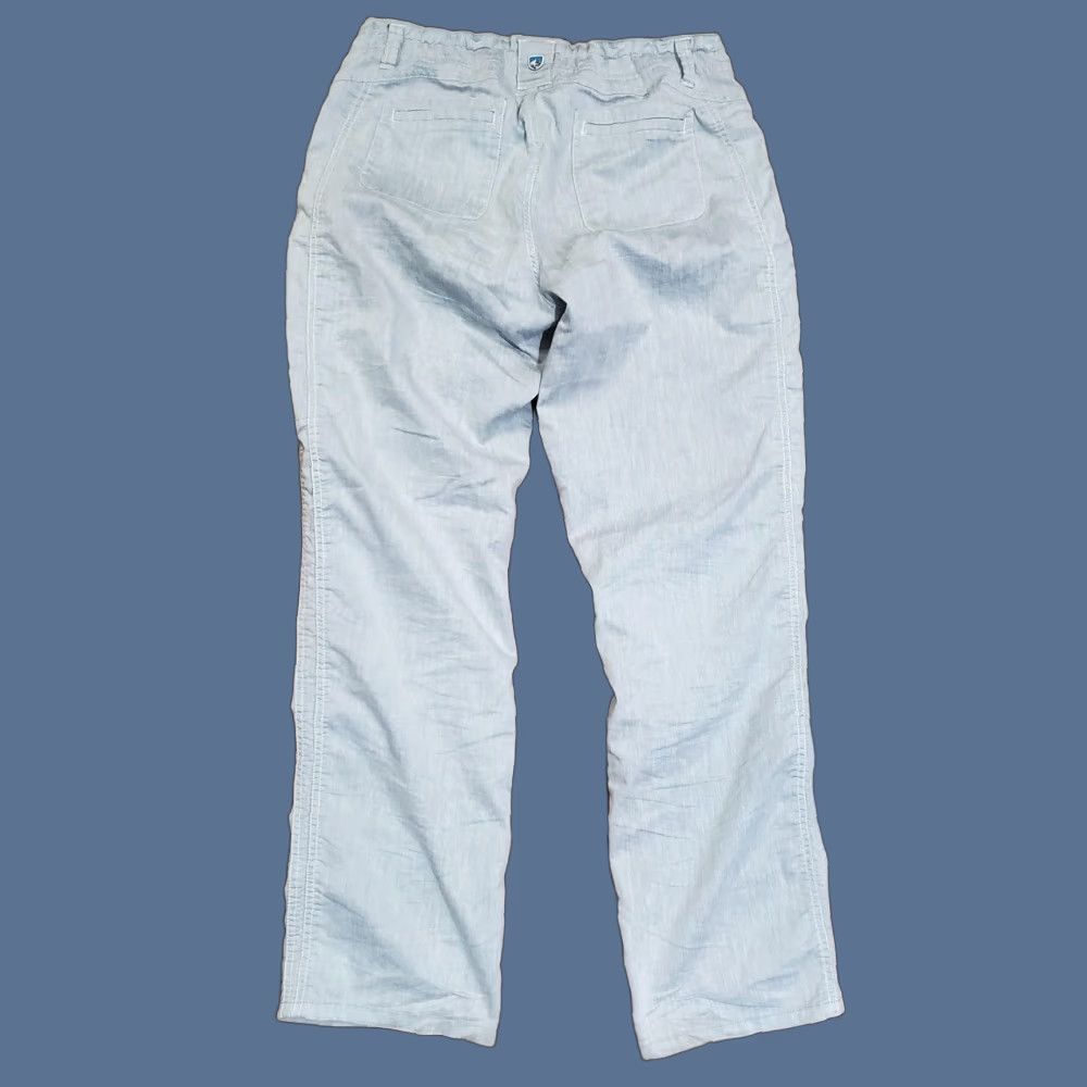 Vintage Kuhl Pants Womens 12 Blue Stretch Chino Elastic Waist Casual Style 6272 Size 34" / US 12 / IT 48 - 1 Thumbnail