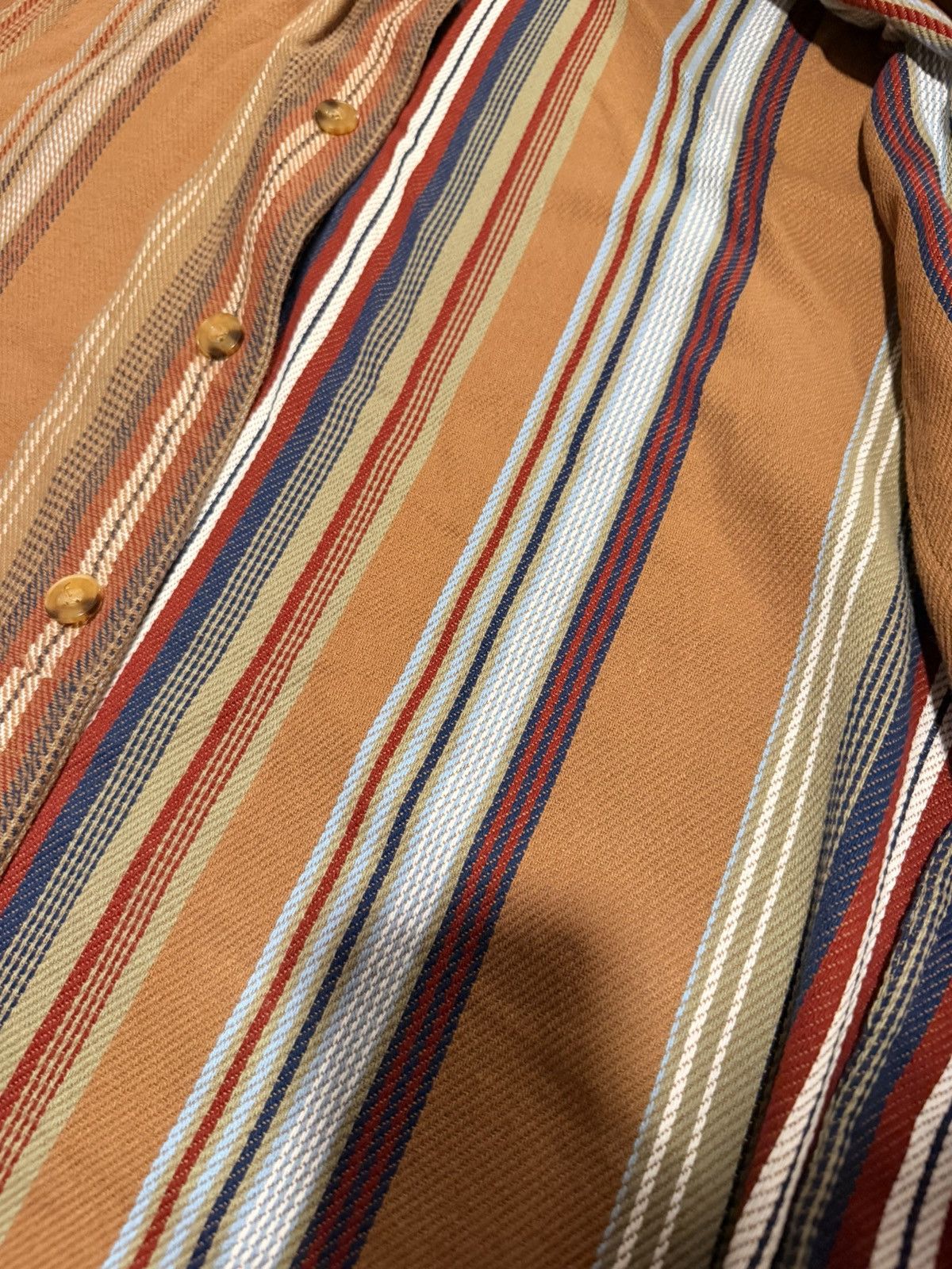 Aime Leon Dore Aime Leon Dore Blanket Serape Striped Brown Chore Coat Small Size US S / EU 44-46 / 1 - 8 Thumbnail