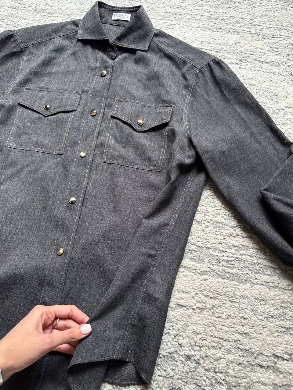 Brunello Cucinelli Brunello Cucinelli shirt Size S / US 4 / IT 40 - 9 Thumbnail