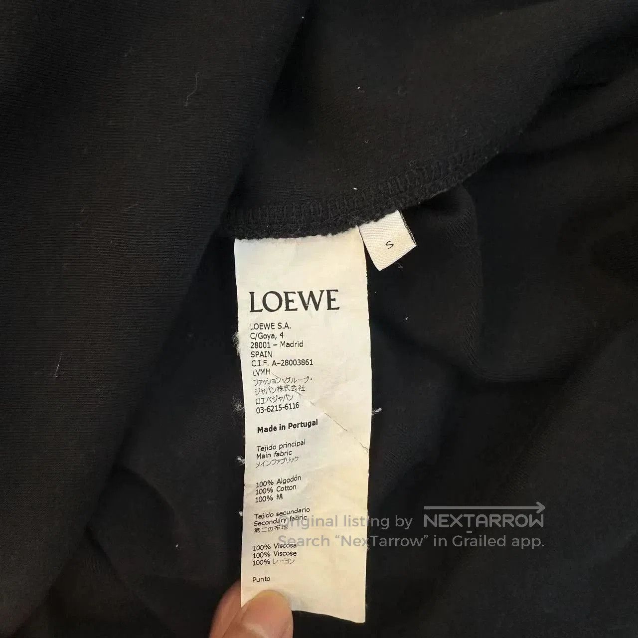 Loewe LOEWE T-shirt Dress S Size. Size US 34 / EU 50 - 4 Thumbnail