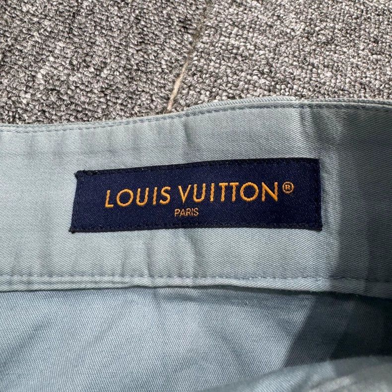 Louis Vuitton Louis Vuitton Airplane embroidered blue overalls pants 2501 Size US 36 / EU 52 - 8 Thumbnail