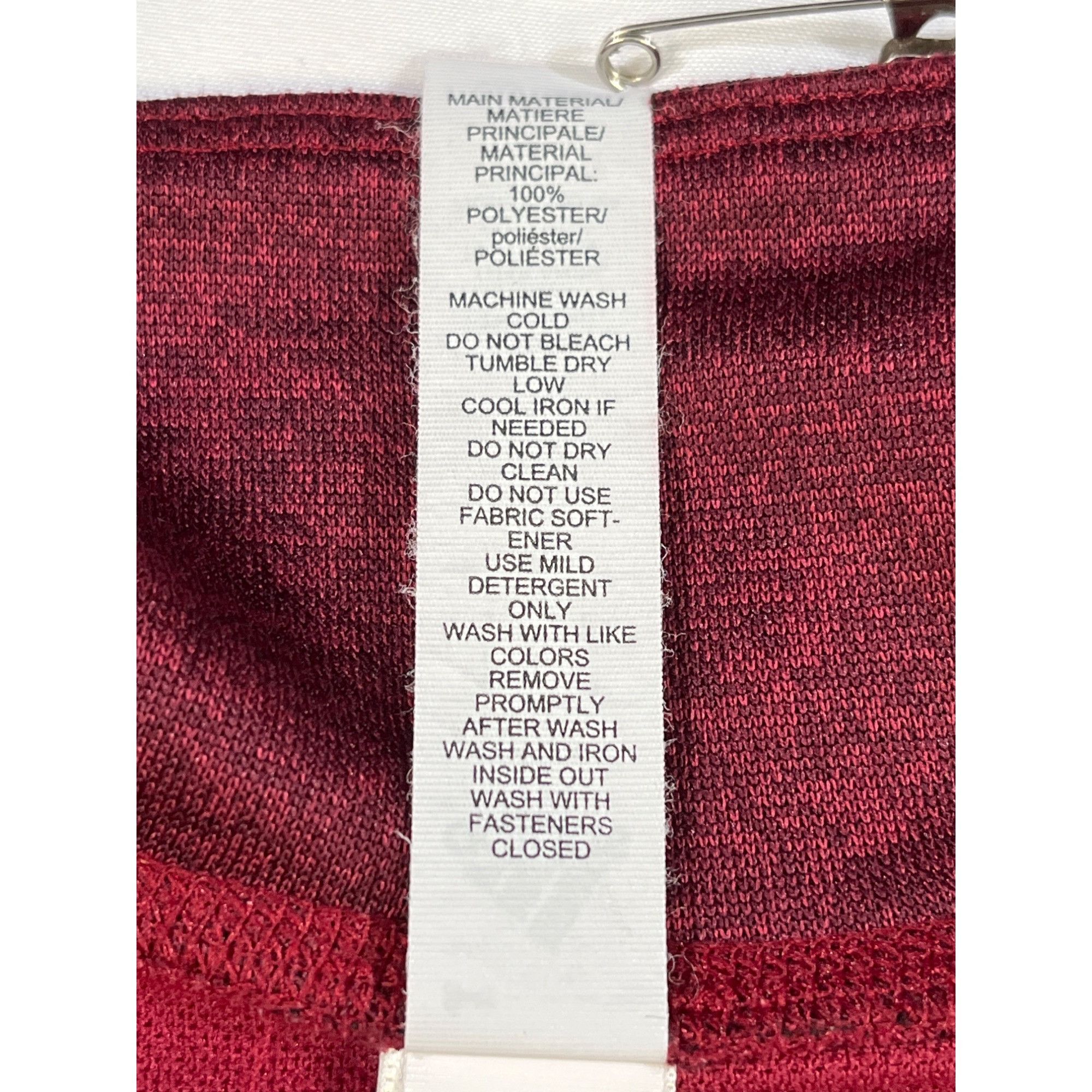 Adidas Adidas Mens Burgundy Quater Zip Pullover Size L SKU 6702 Size US L / EU 52-54 / 3 - 6 Thumbnail