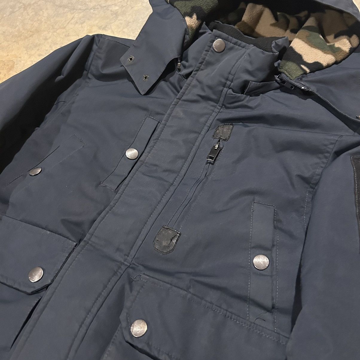 Diesel Diesel Fleece Lined Hooded Cargo Bomber Jacket Rare Designer Size US S / EU 44-46 / 1 - 4 Thumbnail