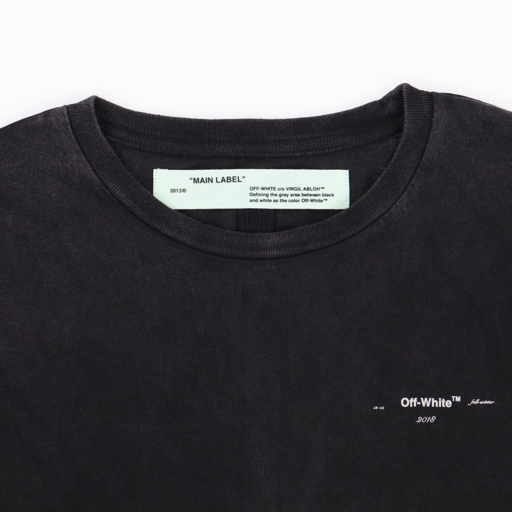 Off-White Washed Black 3D Arrows Oversized T-Shirt Size US XS / EU 42 / 0 - 9 Thumbnail