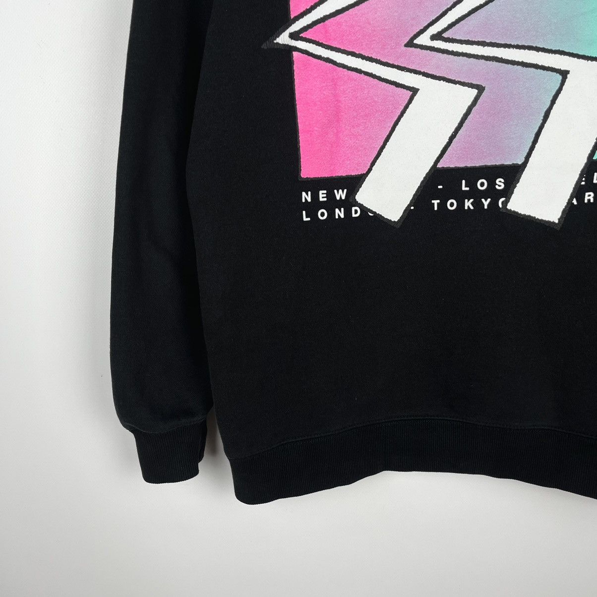 Stussy Vintage Y2K Stussy Big Logo Hoodie Black Size S Size US S / EU 44-46 / 1 - 4 Thumbnail