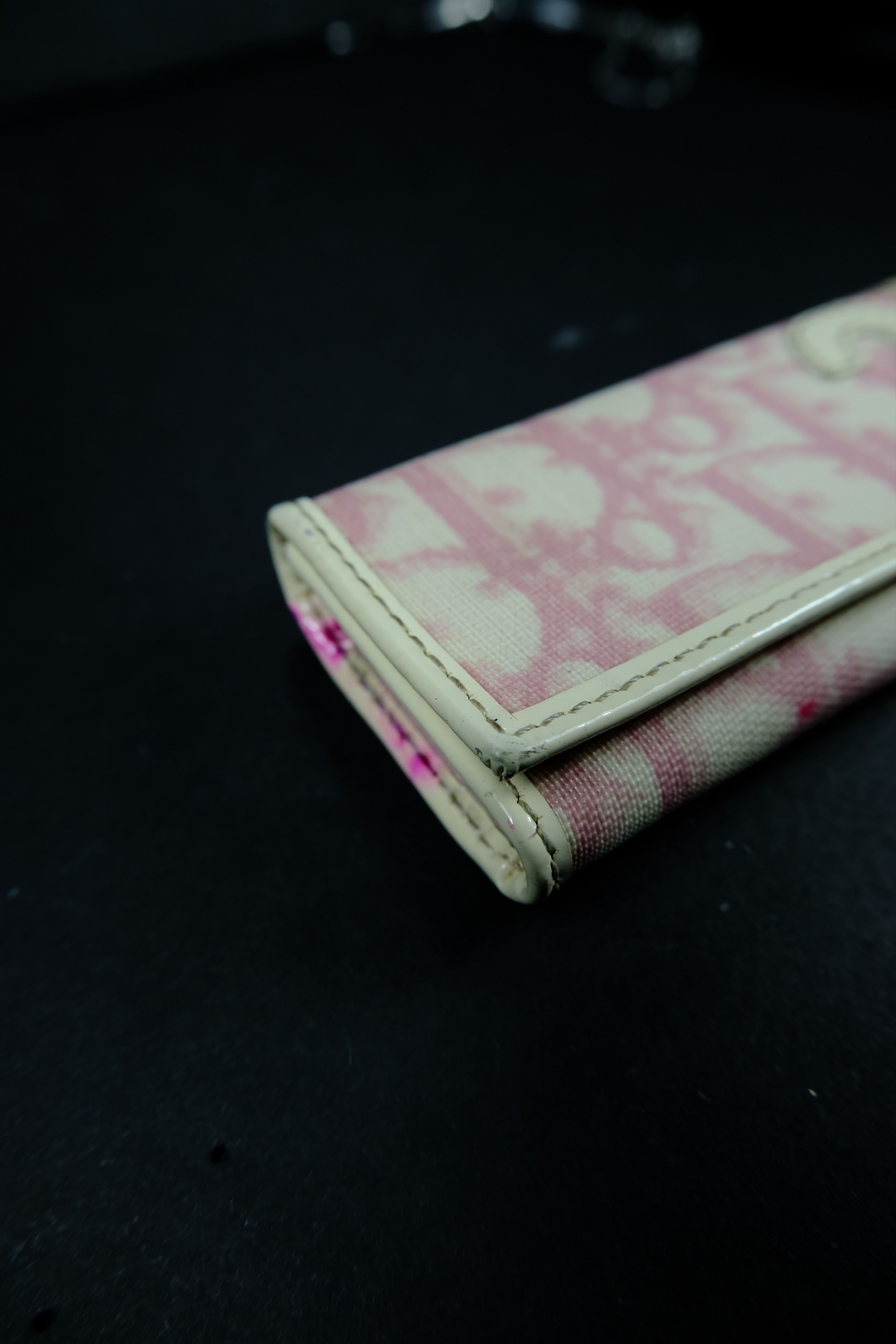 Dior Trotter Pink Card / Key Holder Size ONE SIZE - 3 Thumbnail