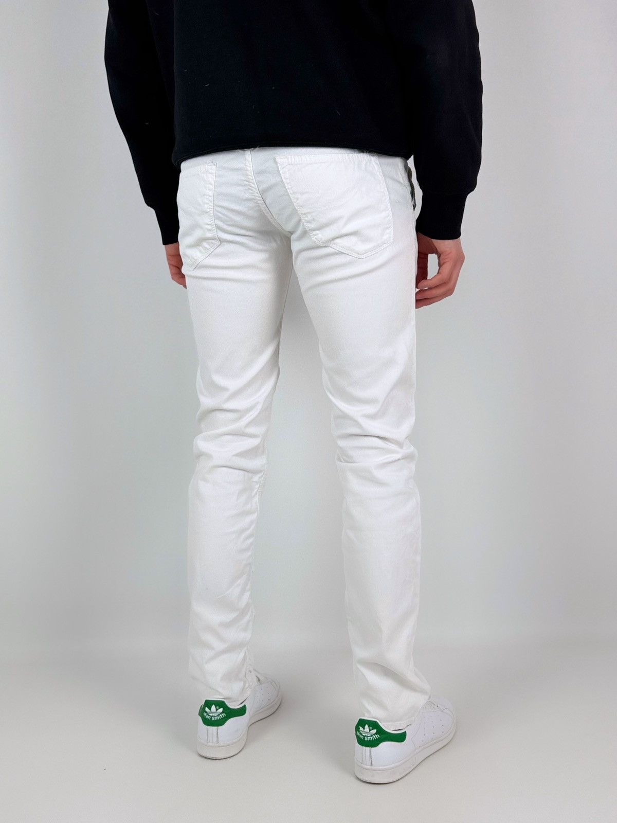 Jacob Cohen Jacob Cohen Style 613 White Comf Pants Made in Italy Size US 32 / EU 48 - 2 Thumbnail