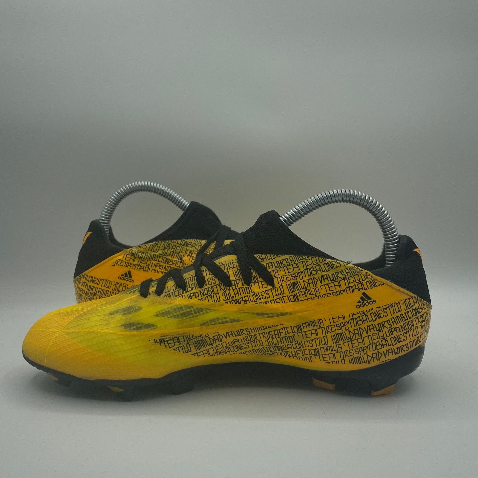 Adidas Adidas Speedflow Messi .3 FG Cleats Yellow Mens Size US 6 / EU 39 - 6 Thumbnail