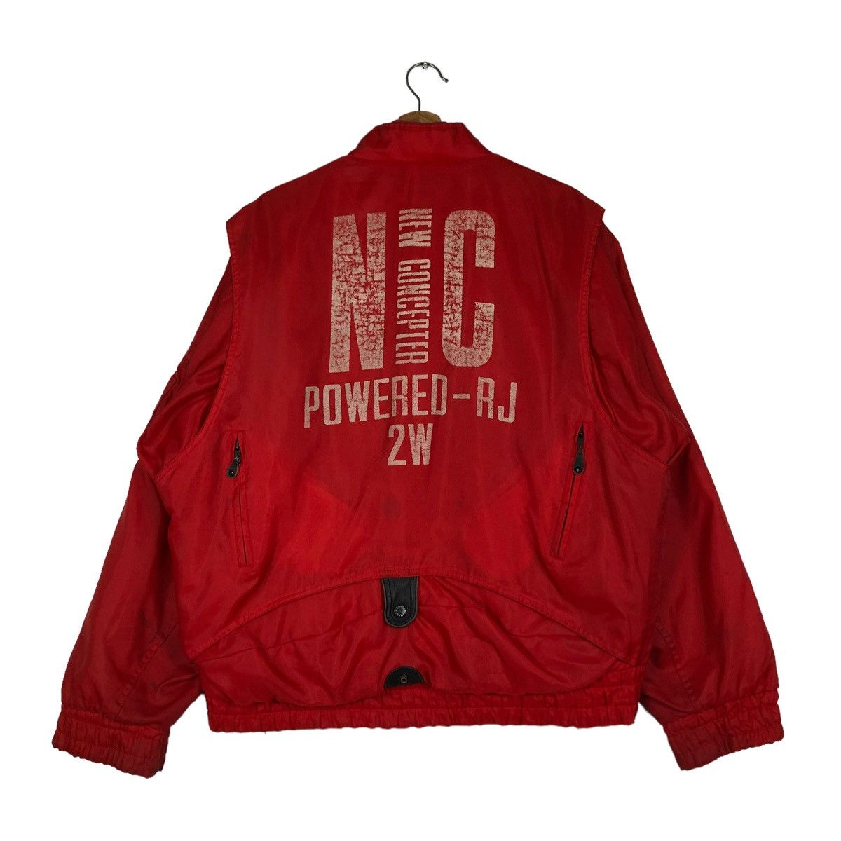Kadoya 🔥BONDAGE PARACHUTE BIKER JACKET NEW CONCEPTER ISSEY MIYAKE Size US L / EU 52-54 / 3 - 3 Thumbnail