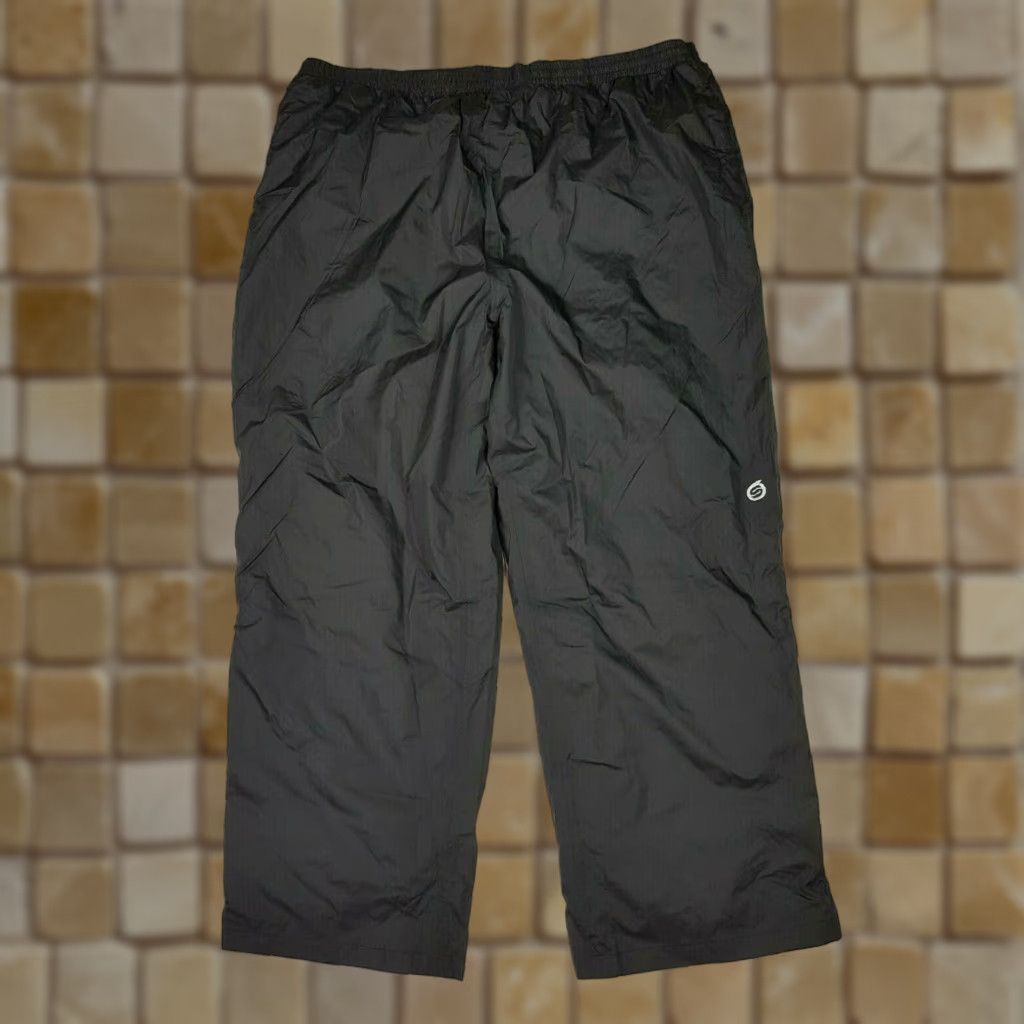 Rains VINTAGE Sunderland AFC Relaxed Lightweight Black Men's 3XLT Stretch Golf Rain Pants Trousers Casual Pockets Belt Loops Zip Size US 40 / EU 56 - 1 Thumbnail