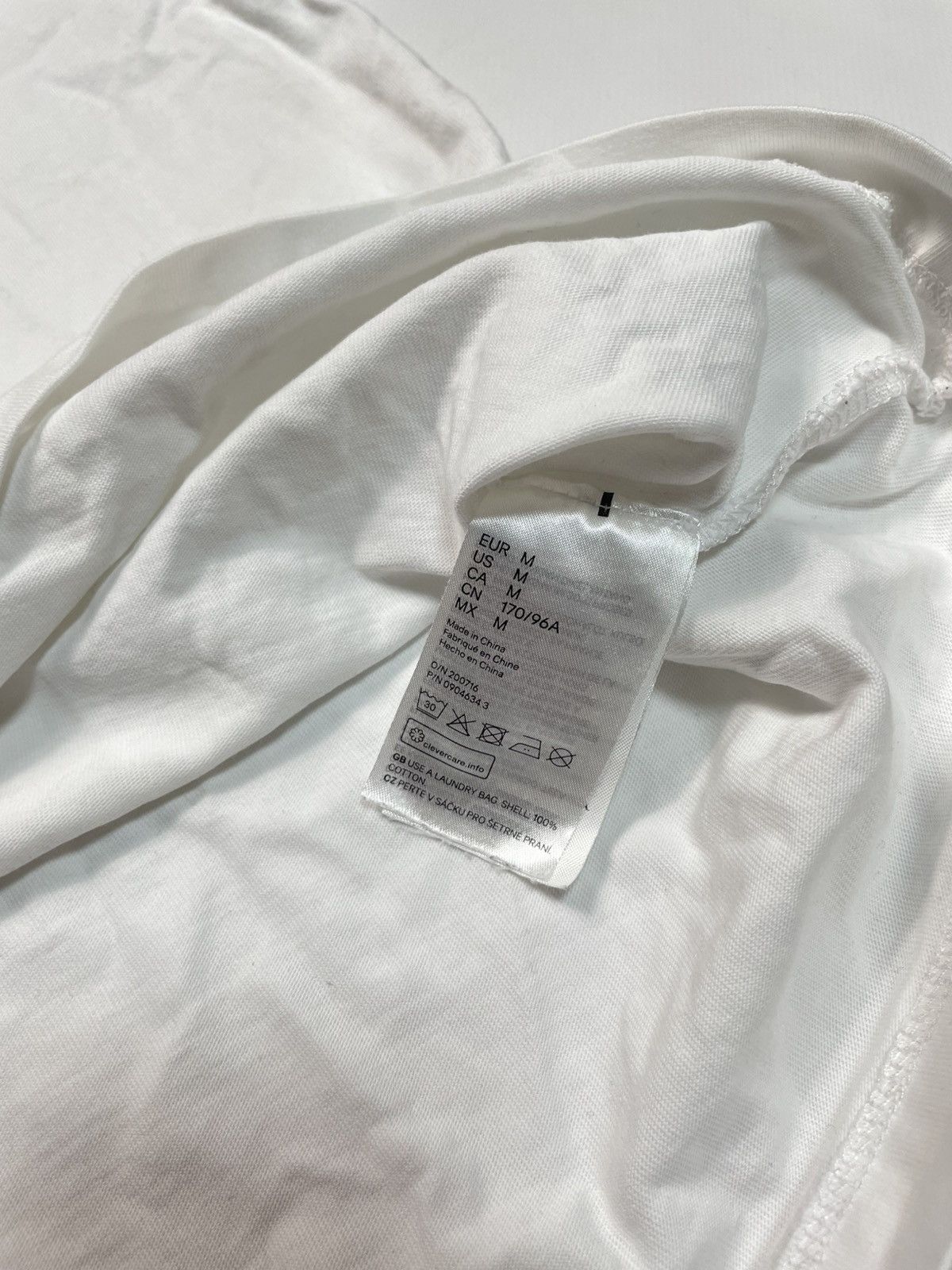 Simone Rocha Simone Rocha x H&M Pearl Embellished White T-Shirt Size M Size M / US 6-8 / IT 42-44 - 3 Thumbnail