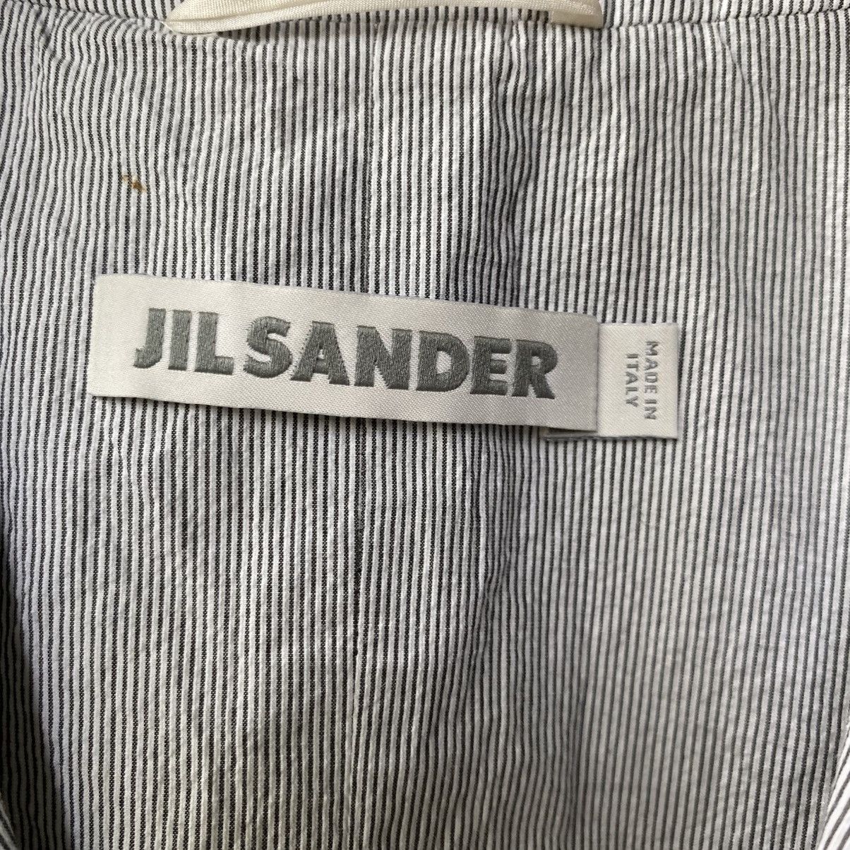 Jil Sander JIL SANDER Light Gray Blazer with Two Buttons Size M / US 6-8 / IT 42-44 - 14 Thumbnail