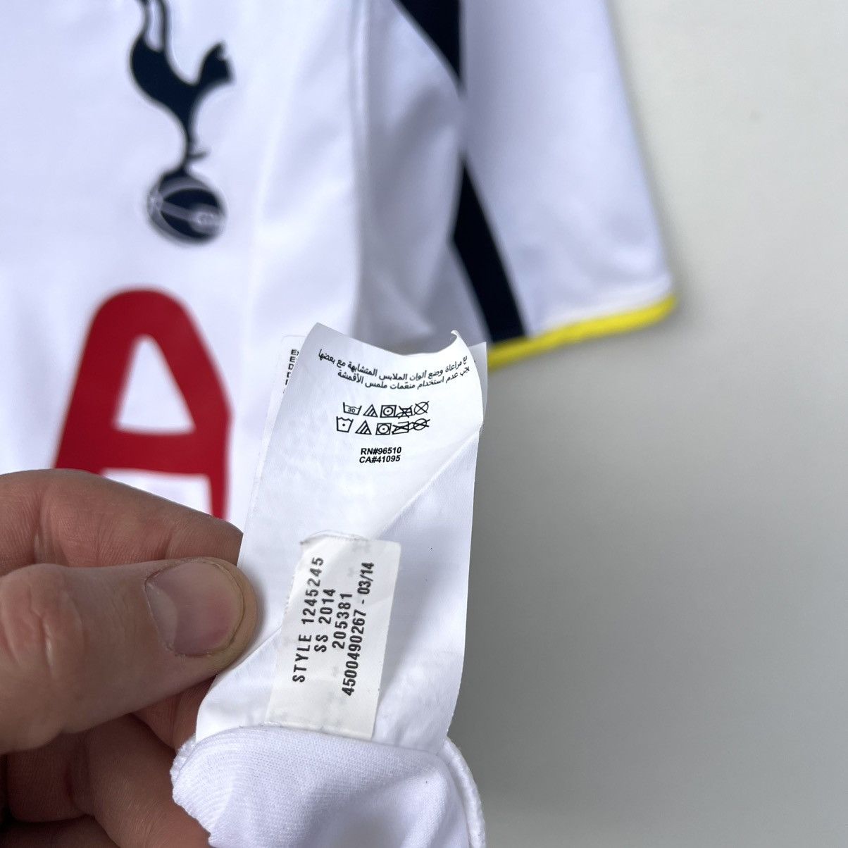 Under Armour TOTTENHAM HOTSPUR 2014 2015 FOOTBALL SHIRT SOCCER JERSEY Size US L / EU 52-54 / 3 - 7 Thumbnail