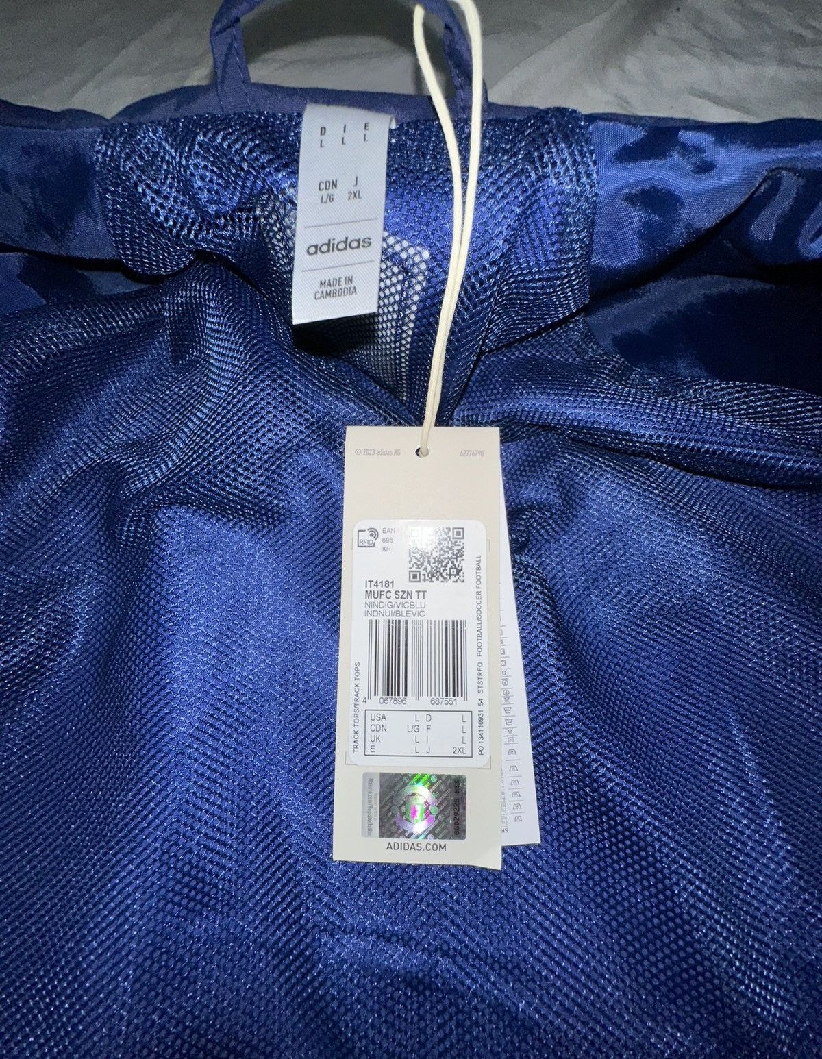 Adidas Brand new with tags Adidas Manchester United Tiro 23 Track Size US L / EU 52-54 / 3 - 3 Thumbnail