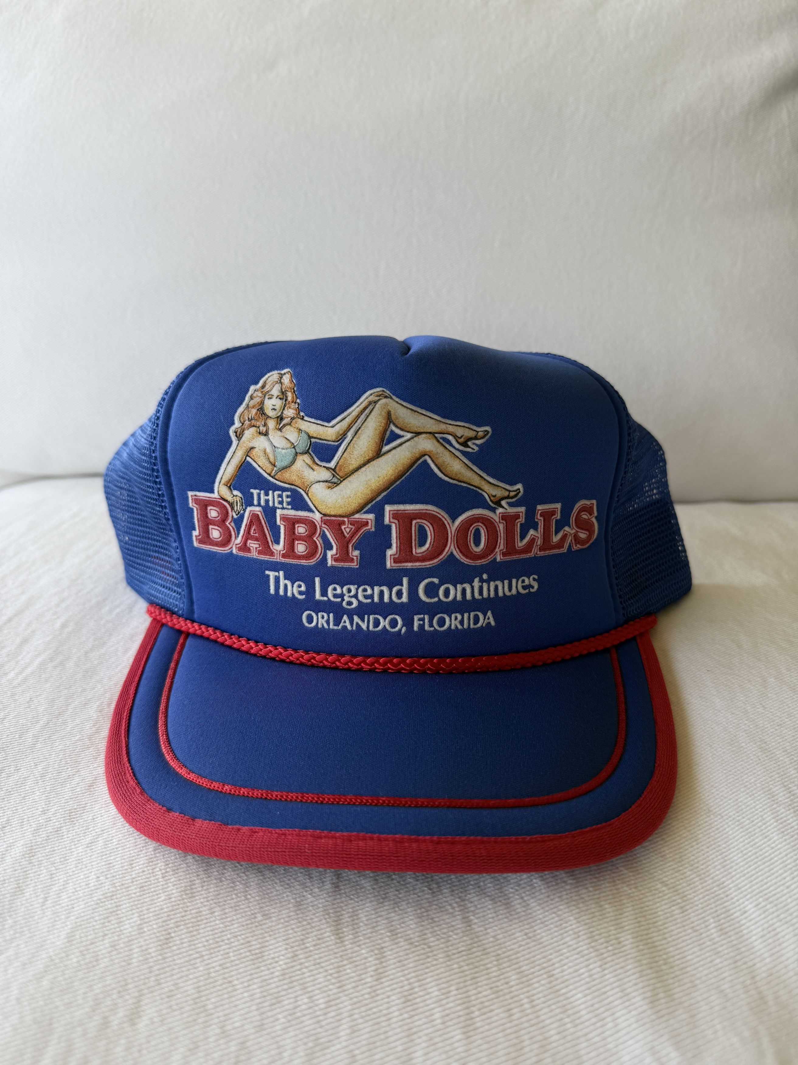 Vintage Vintage The Baby Dolls Florida Trucker Size ONE SIZE - 3 Thumbnail