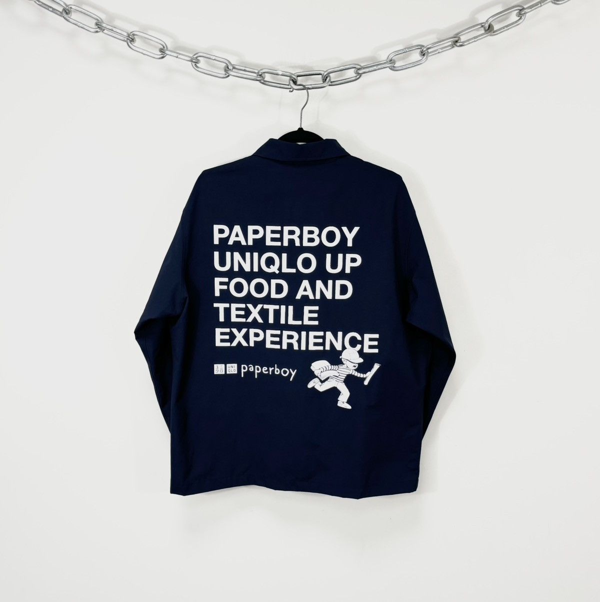 Uniqlo Paperboy X Uniqlo Rare Navy Blue Limited Capsule Jacket Coat Size US M / EU 48-50 / 2 - 1 Thumbnail