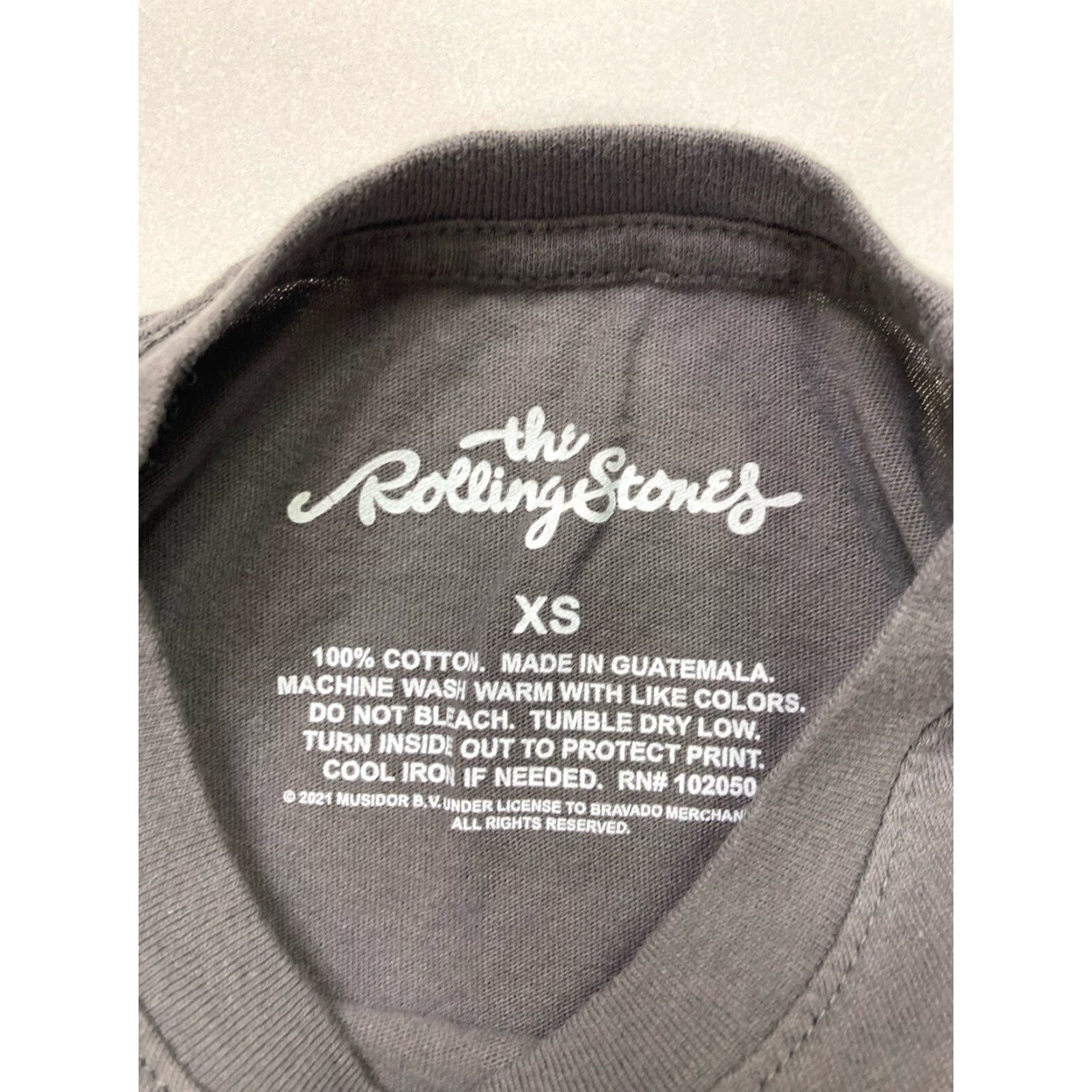 Vintage VINTAGE The Rolling Stones Graphic T-shirt Women XS Gray Short Sleeve Music Size XS / US 0-2 / IT 36-38 - 4 Thumbnail