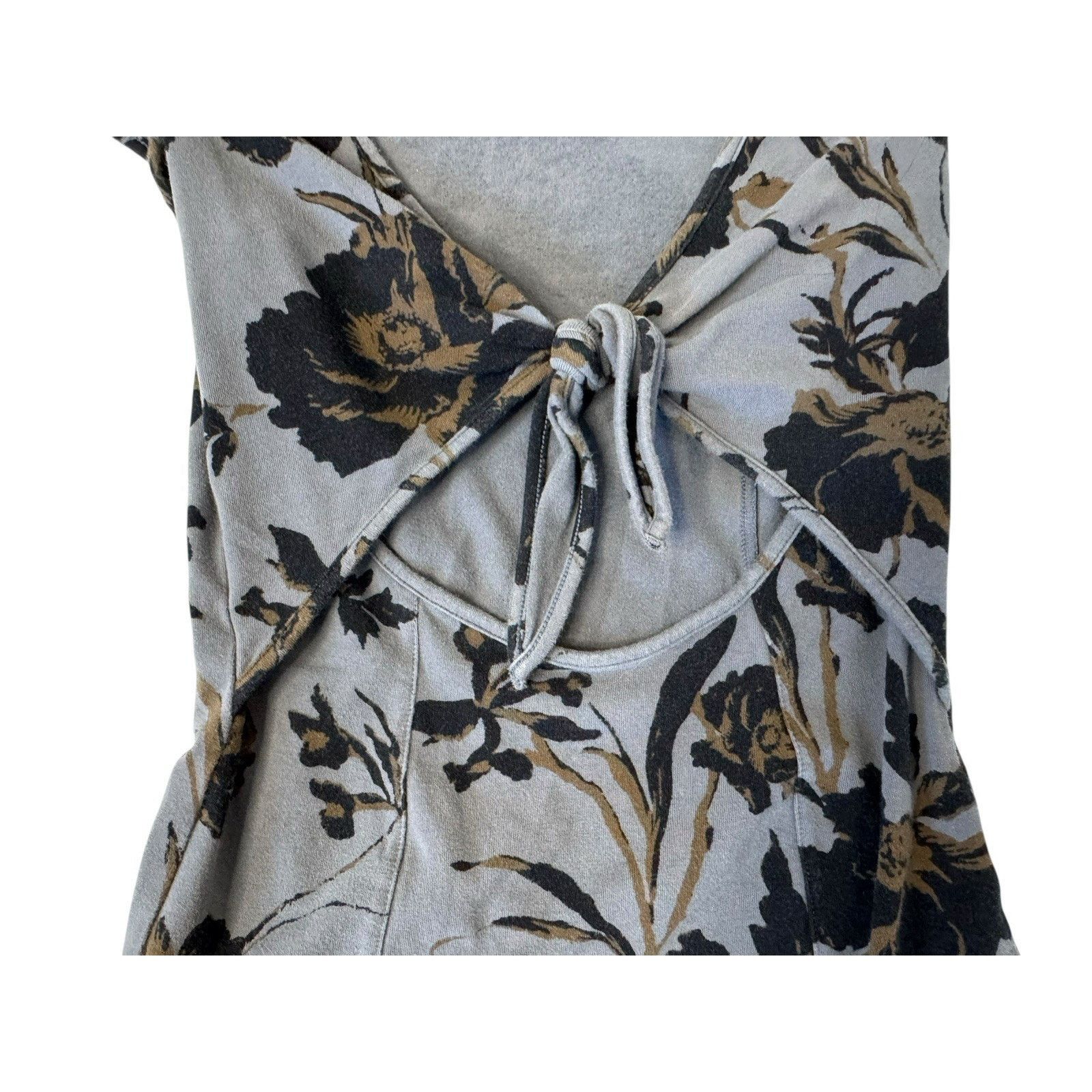 Free People INTIMATELY FP Wowzers Cut Out Floral Bodysuit Keyhole Sz XS Size XS / US 0-2 / IT 36-38 - 5 Thumbnail