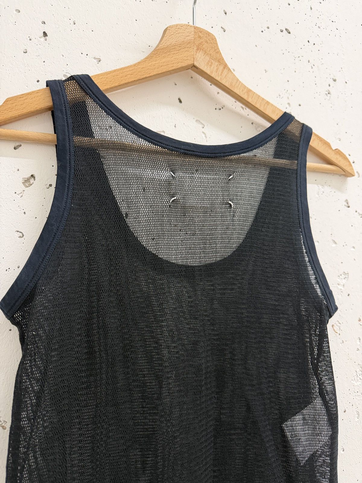 Maison Margiela Maison Margiela Sheer Asymmetric Mesh Dress Size S / US 4 / IT 40 - 7 Thumbnail
