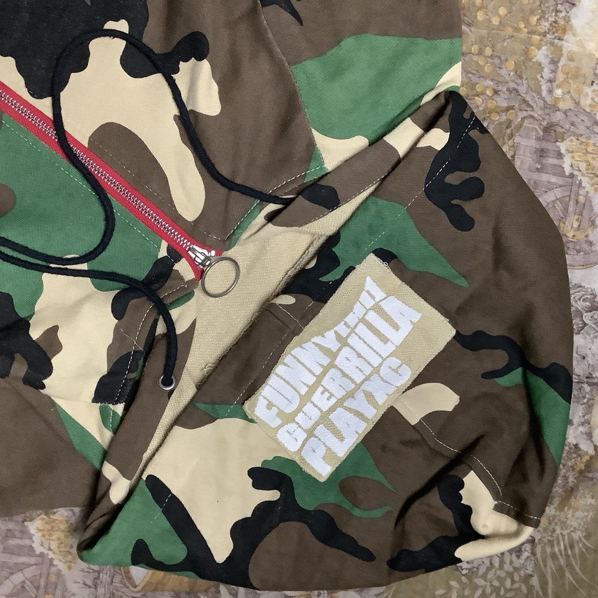 If Six Was Nine × Japanese Brand by Name Funny Guerrilla Army Hoodie If6w9 Style Size US L / EU 52-54 / 3 - 2 Thumbnail