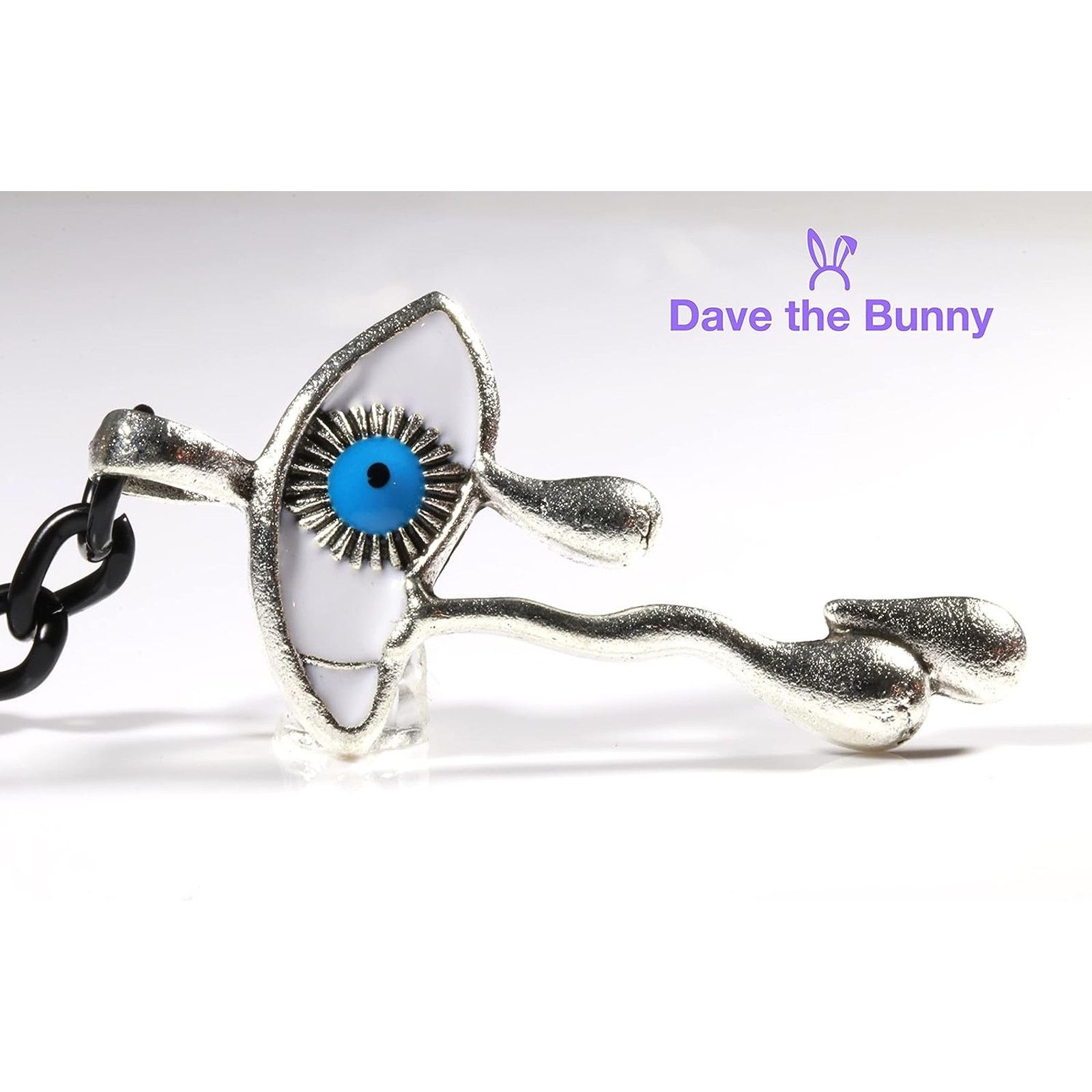& Other Stories Evil Eye Keychain - Evil Eye Charm Protection Keychain Size ONE SIZE - 4 Thumbnail