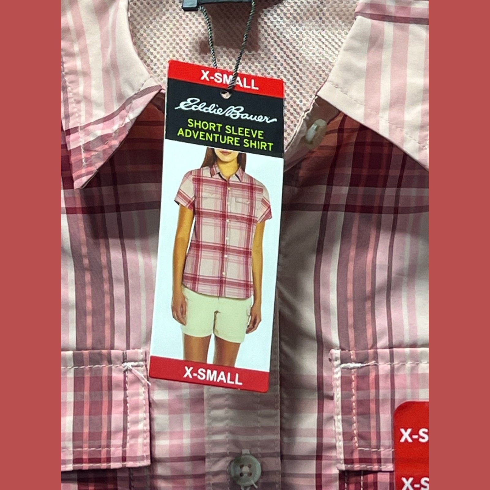 Other Eddie Bauer - Women's Moisture Wicking Short Sleeve Shirt - Size XS / US 0-2 / IT 36-38 - 17 Thumbnail