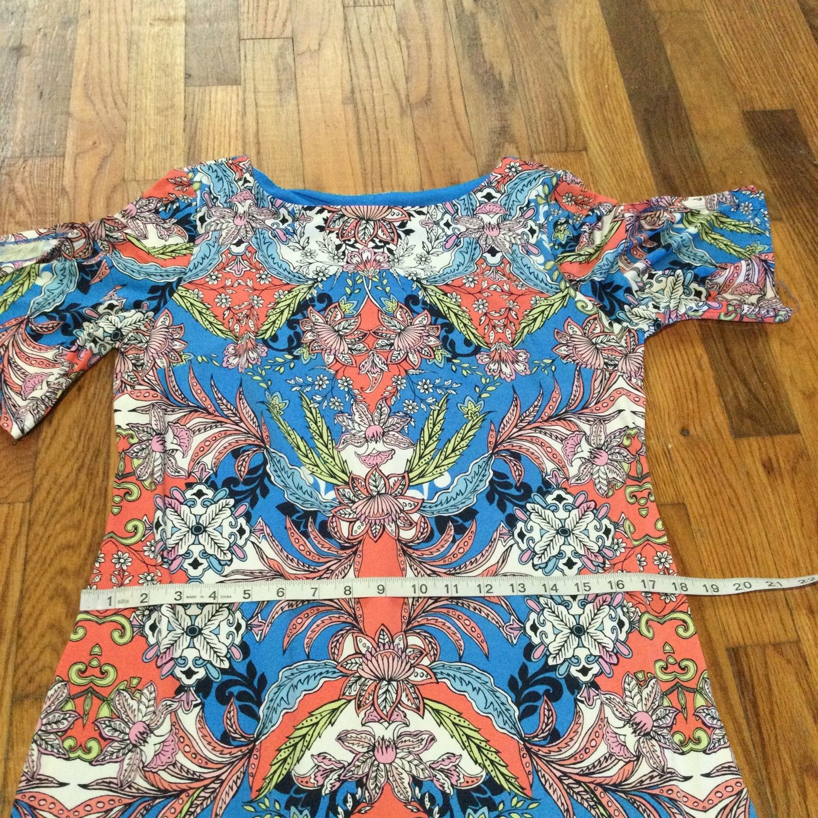 Other Leslie Fay Multicolor Lined Floral Print Midi Dress Size 8 Size M / US 6-8 / IT 42-44 - 13 Thumbnail