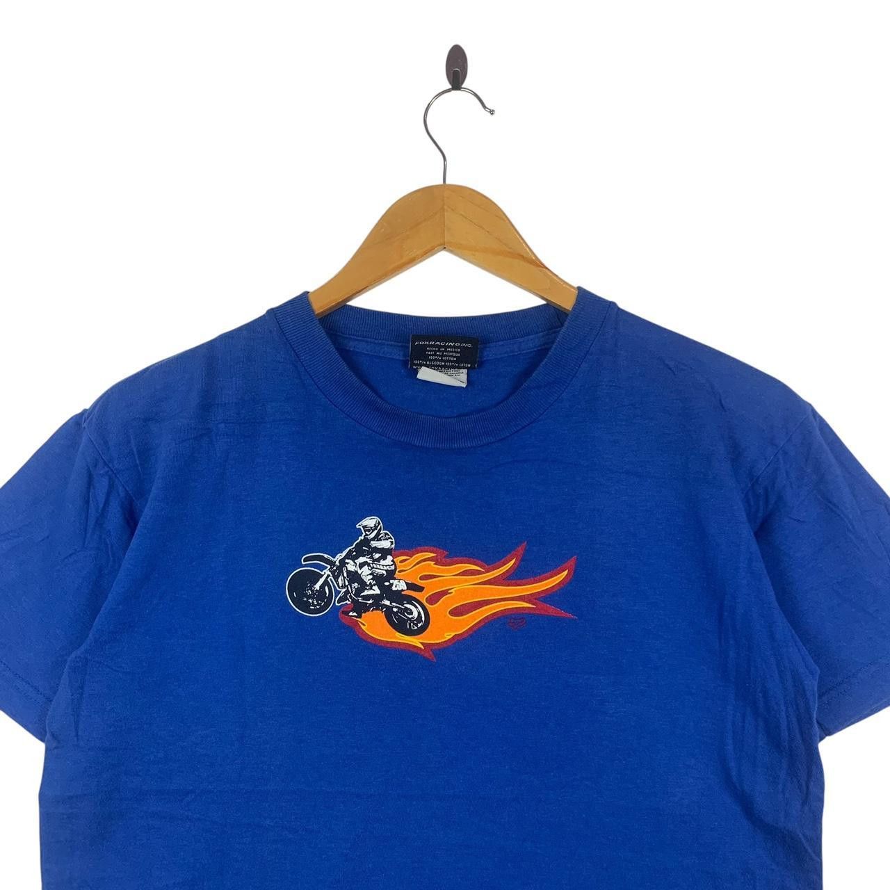 Vintage Vintage FOX RACING MOTORCROSS Motorsport Tee Shirt Top Size US L / EU 52-54 / 3 - 2 Thumbnail
