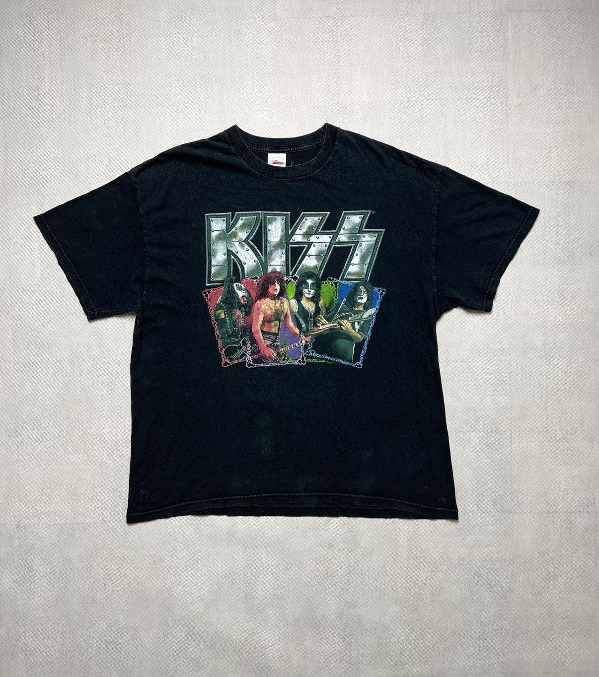 Band Tees × Vintage Tshirt Kiss 2004 Rock The Nation Vintage Rare 90’s 00’s Size US XL / EU 56 / 4 - 2 Thumbnail