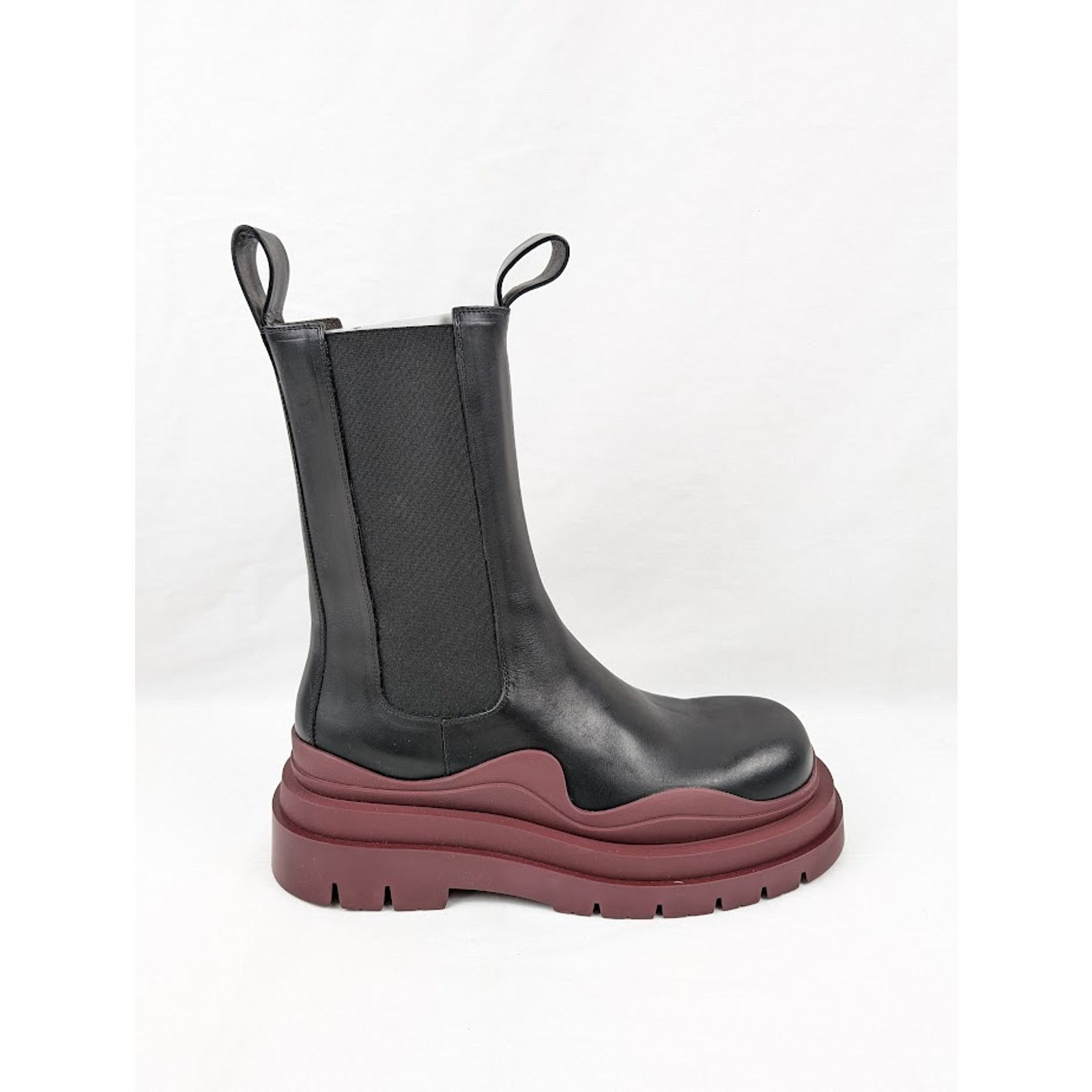 Bottega Veneta o1rshd1 Q:2 / Military Calf Tire Boots in Black Size US 10 / EU 43 - 1 Thumbnail