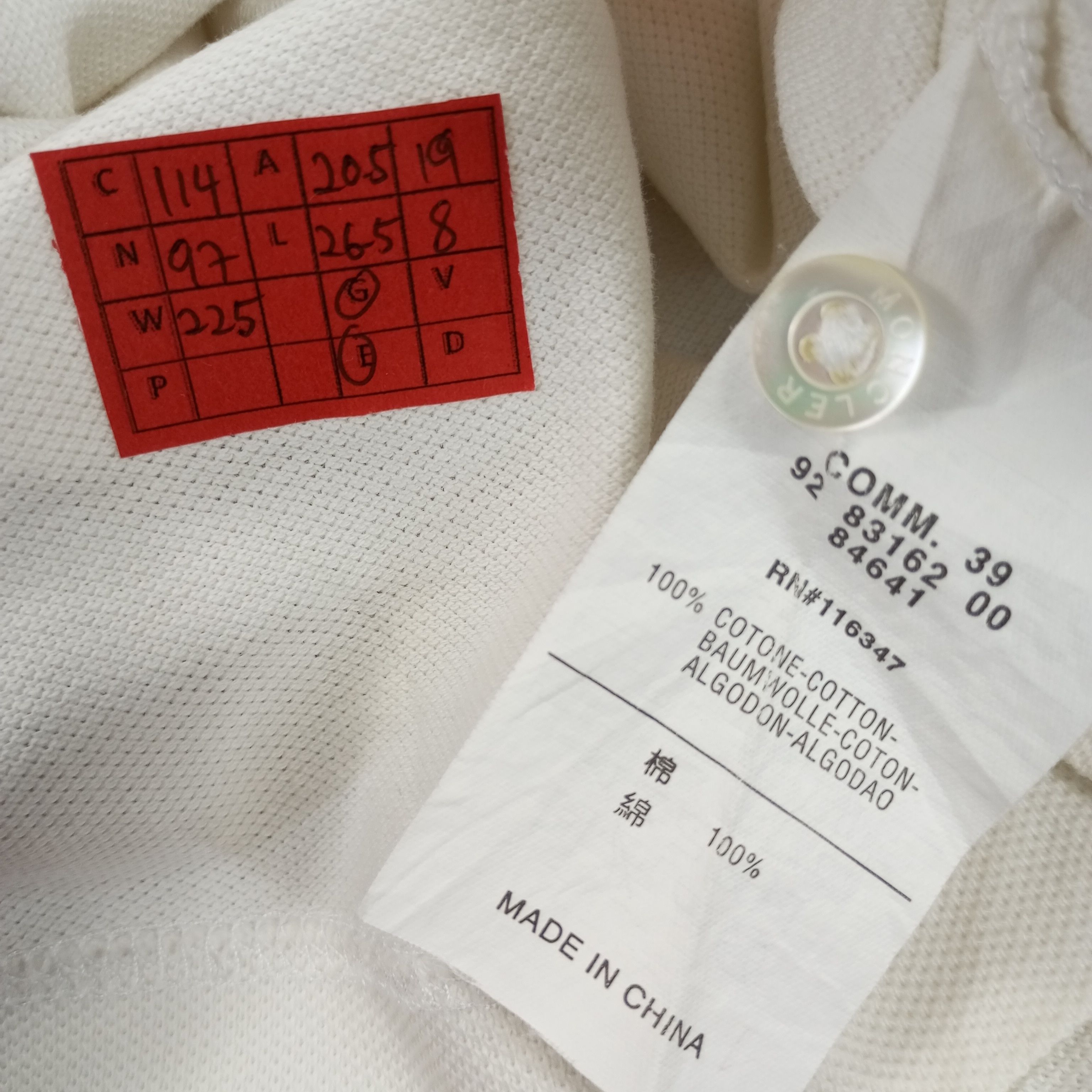 Vintage Moncler Italian Brand Casual Polos Size US M / EU 48-50 / 2 - 9 Thumbnail