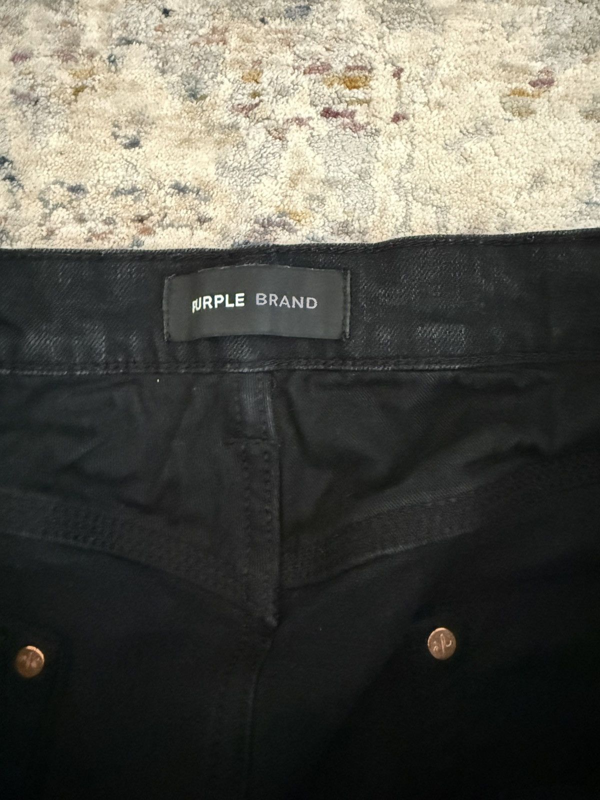 Purple × Purple Brand Purple Brand Black Denim Jeans P005 Sz 36 Size US 36 / EU 52 - 2 Thumbnail
