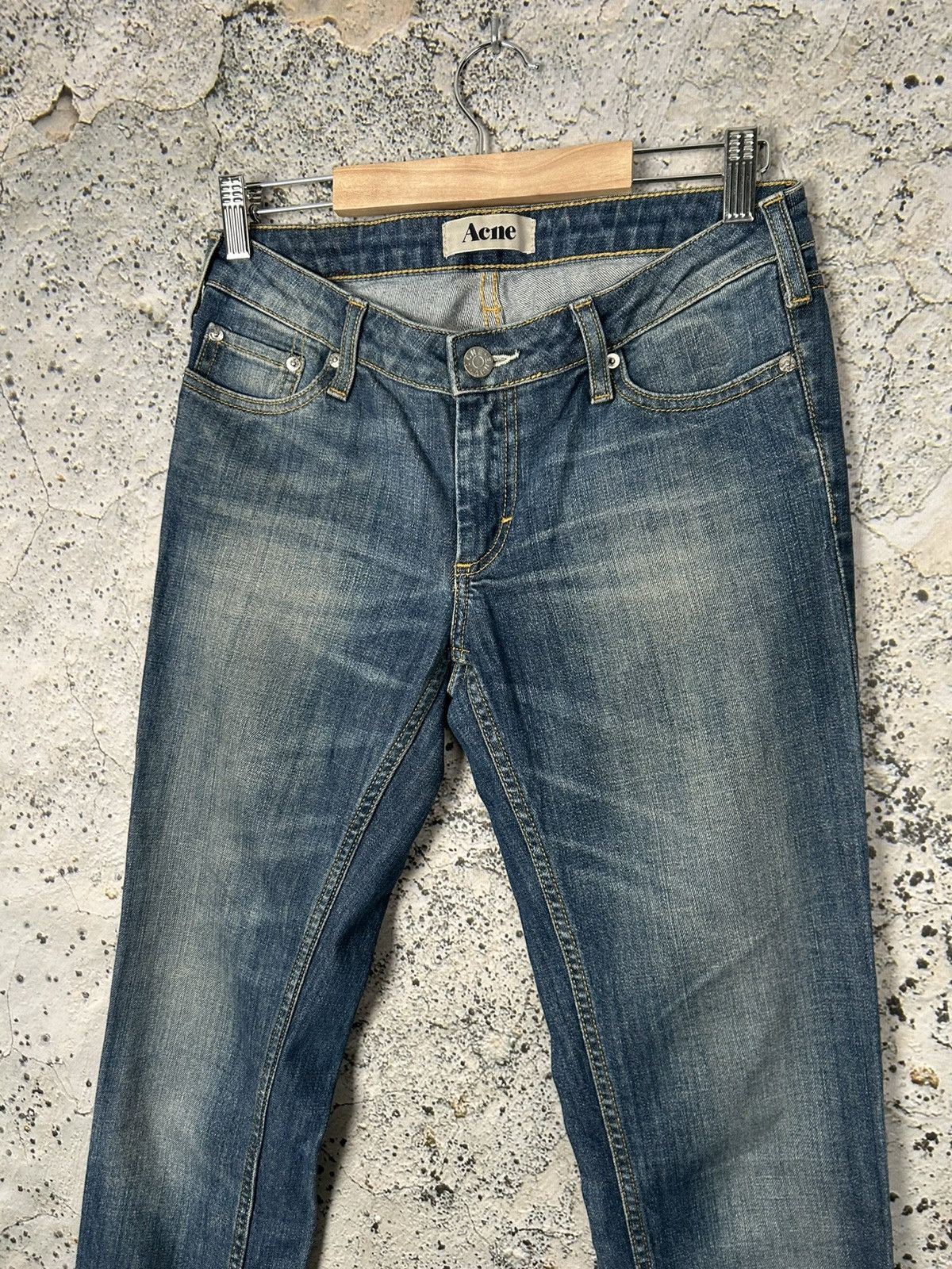 Acne Studios Vintage Acne Kex Le/Blue Denim Pants 90s Avantgarde Jeans Size US 29 - 3 Thumbnail