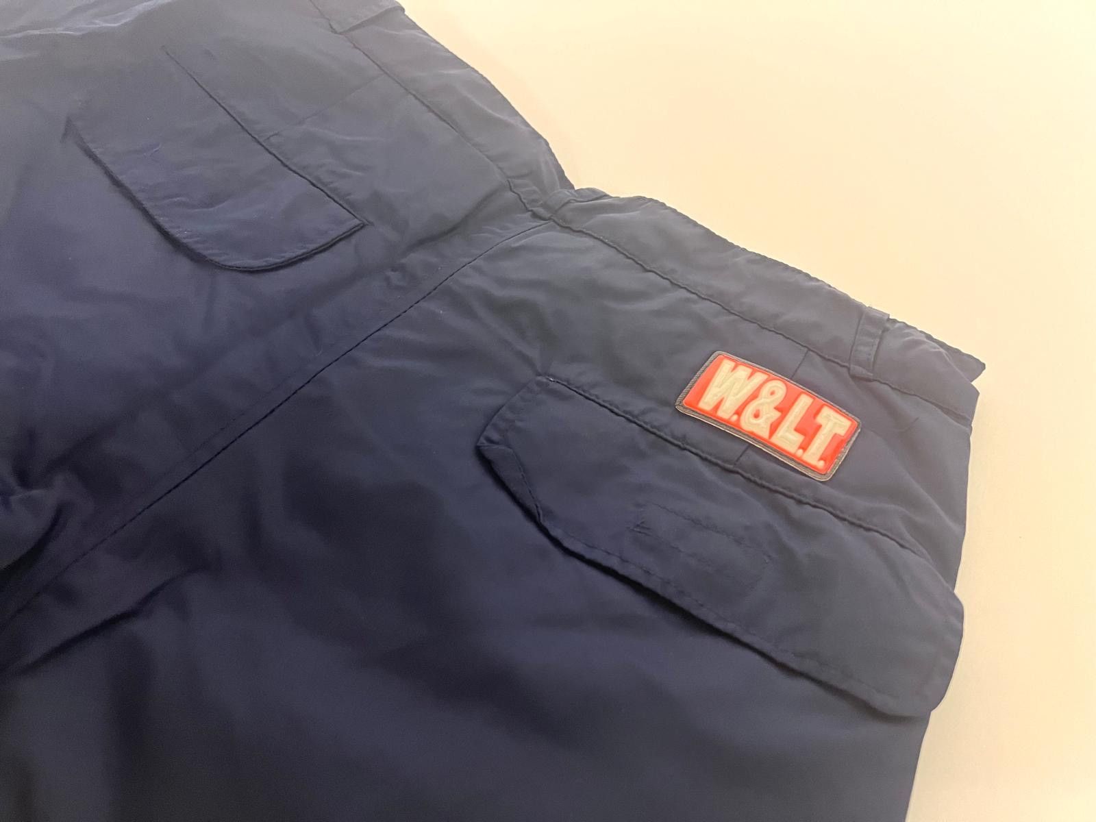 Walter Van Beirendonck 🎿 W&LT Dark Blue Tech Ski Pants — Archive Size US 34 / EU 50 - 3 Thumbnail