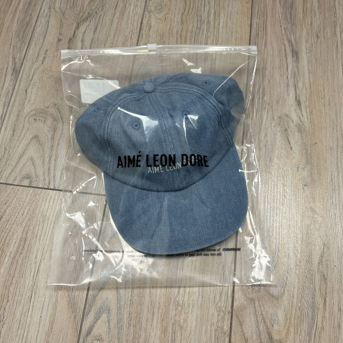 Aime Leon Dore Aimé Leon Dore ALD Core Denim Light Blue Wash Hat DS Size ONE SIZE - 4 Thumbnail