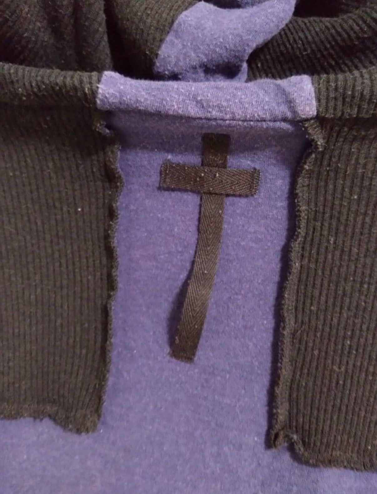 Le Grande Bleu (L.G.B.) L.G.B Back Cross Hooded Cardigan Japanese y2k archive Size US XS / EU 42 / 0 - 6 Thumbnail
