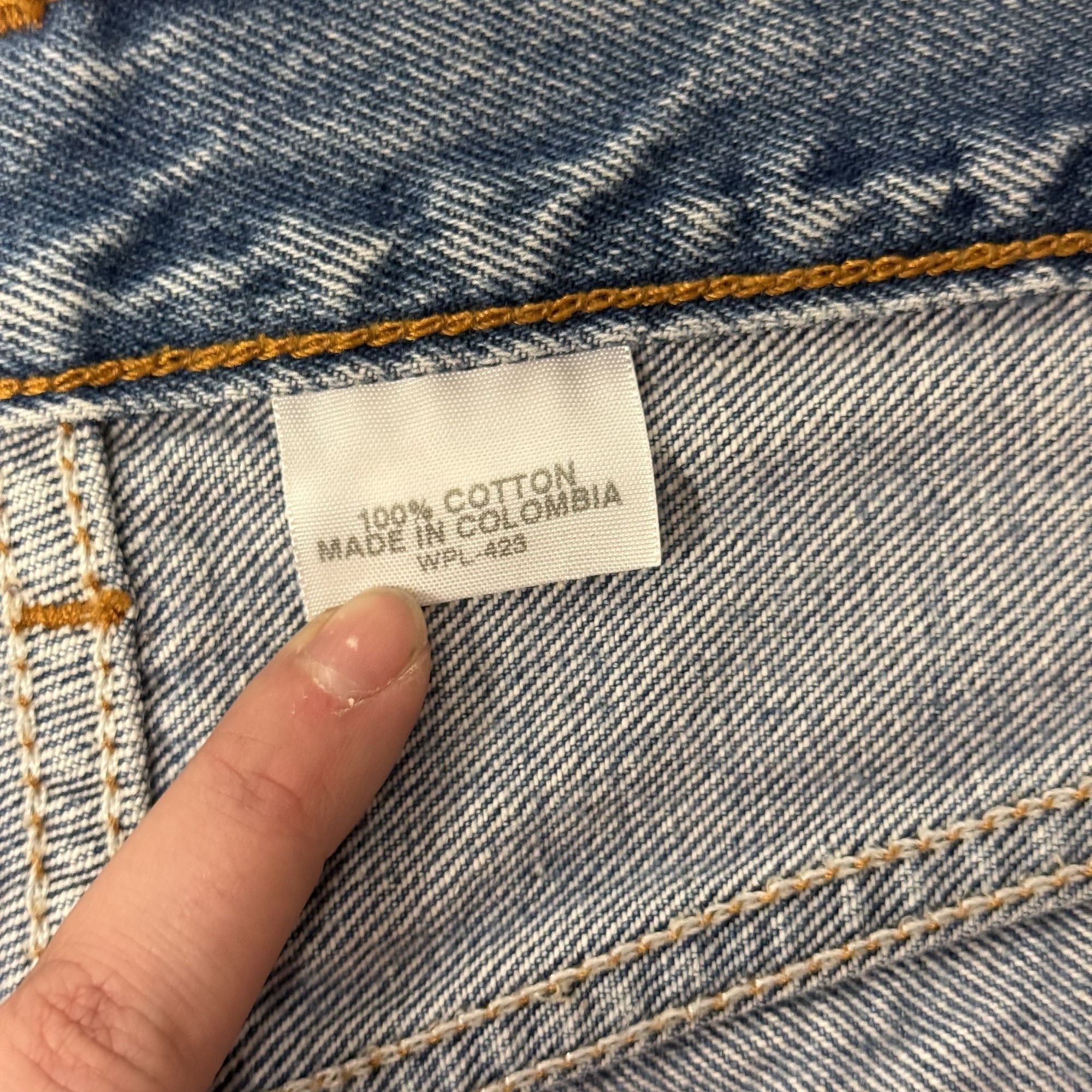 Levi's Vtg Levis 501 XX DISTRESSED Blue Jeans BUTTON FLY Pants Size US 38 / EU 54 - 6 Thumbnail